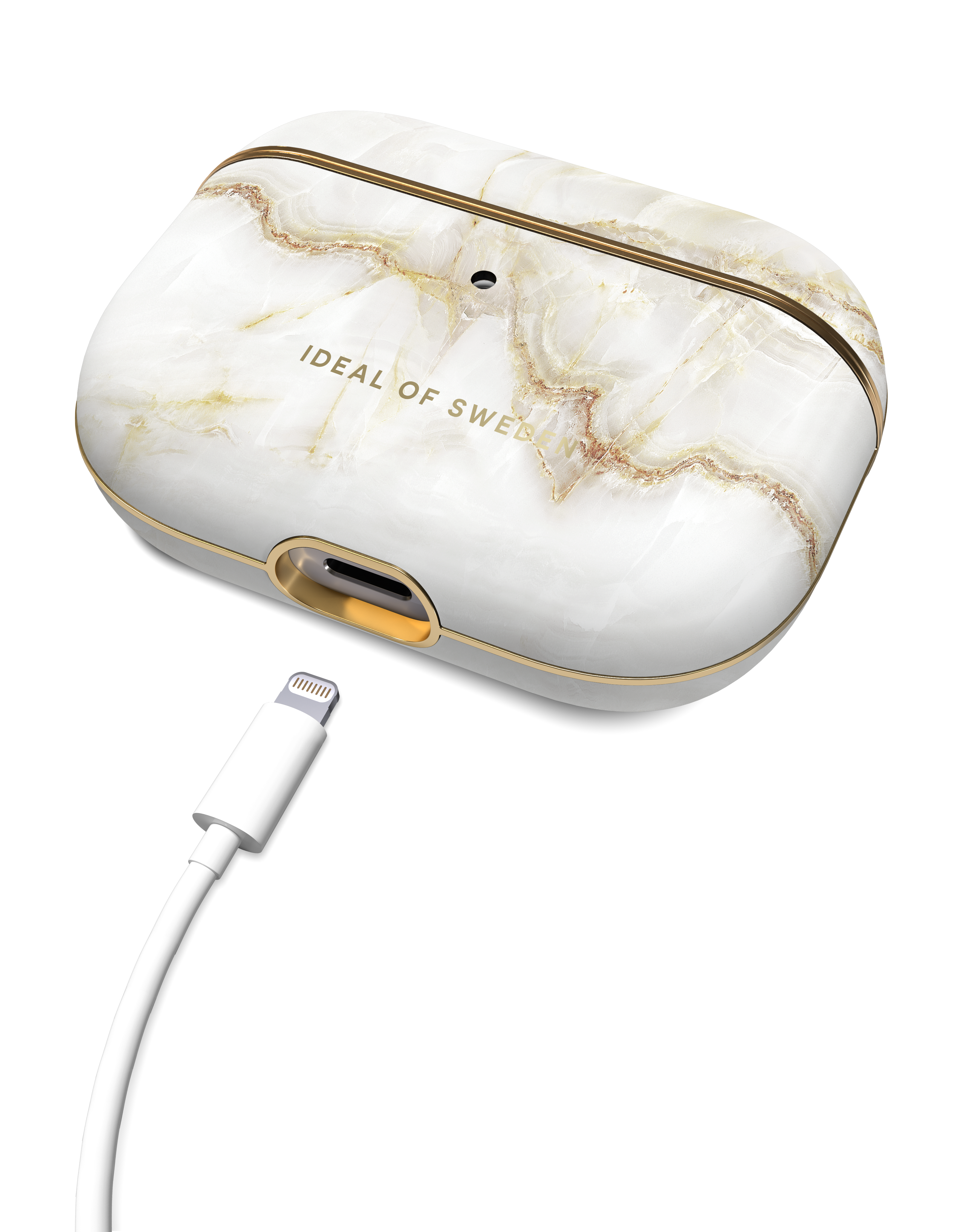 Cover Fashion Case AirPods 3 Golden Pearl Marble