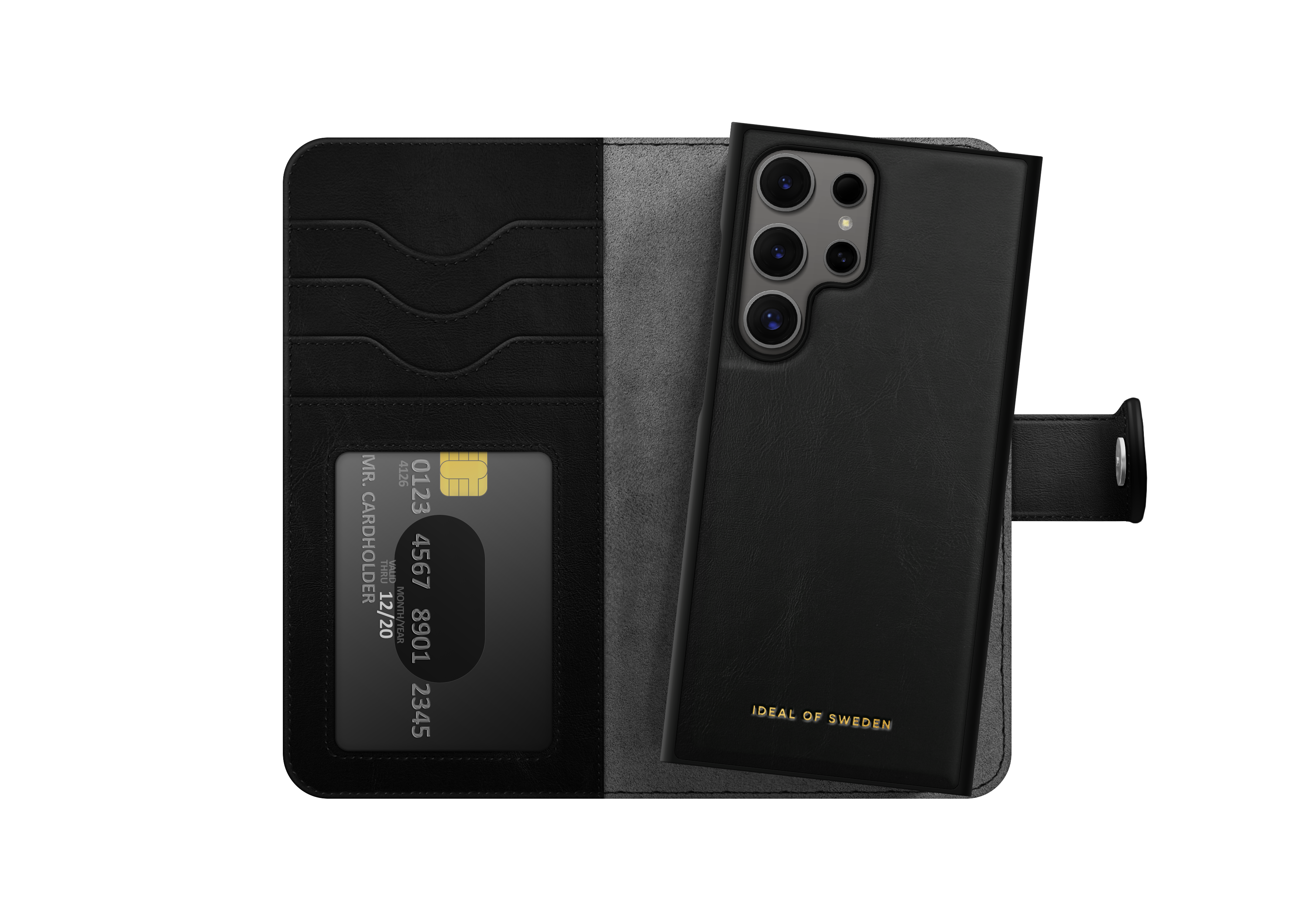 Cover portafoglio Magnet Wallet+ Samsung Galaxy S24 Ultra Black