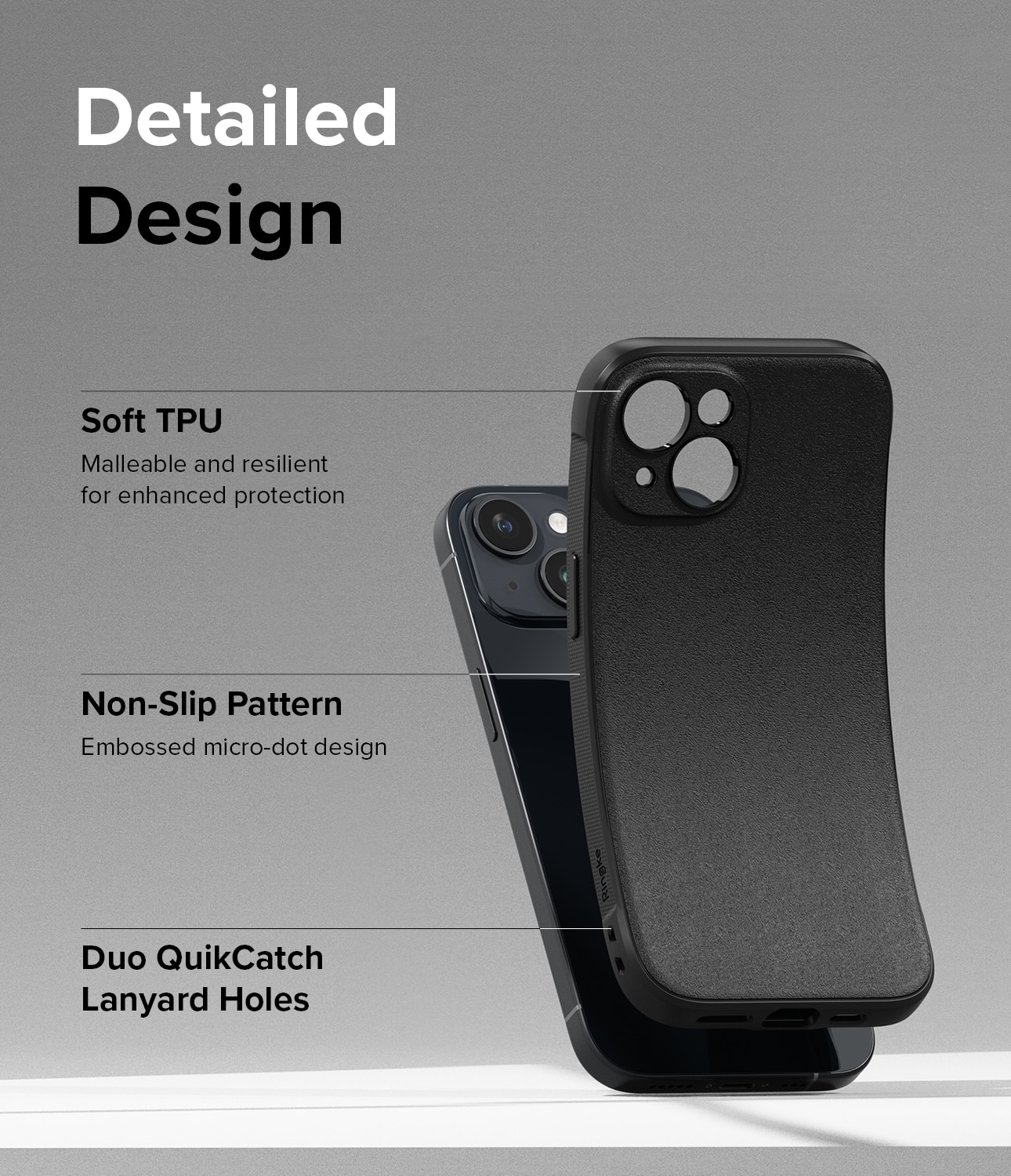 Cover Onyx iPhone 15 nero