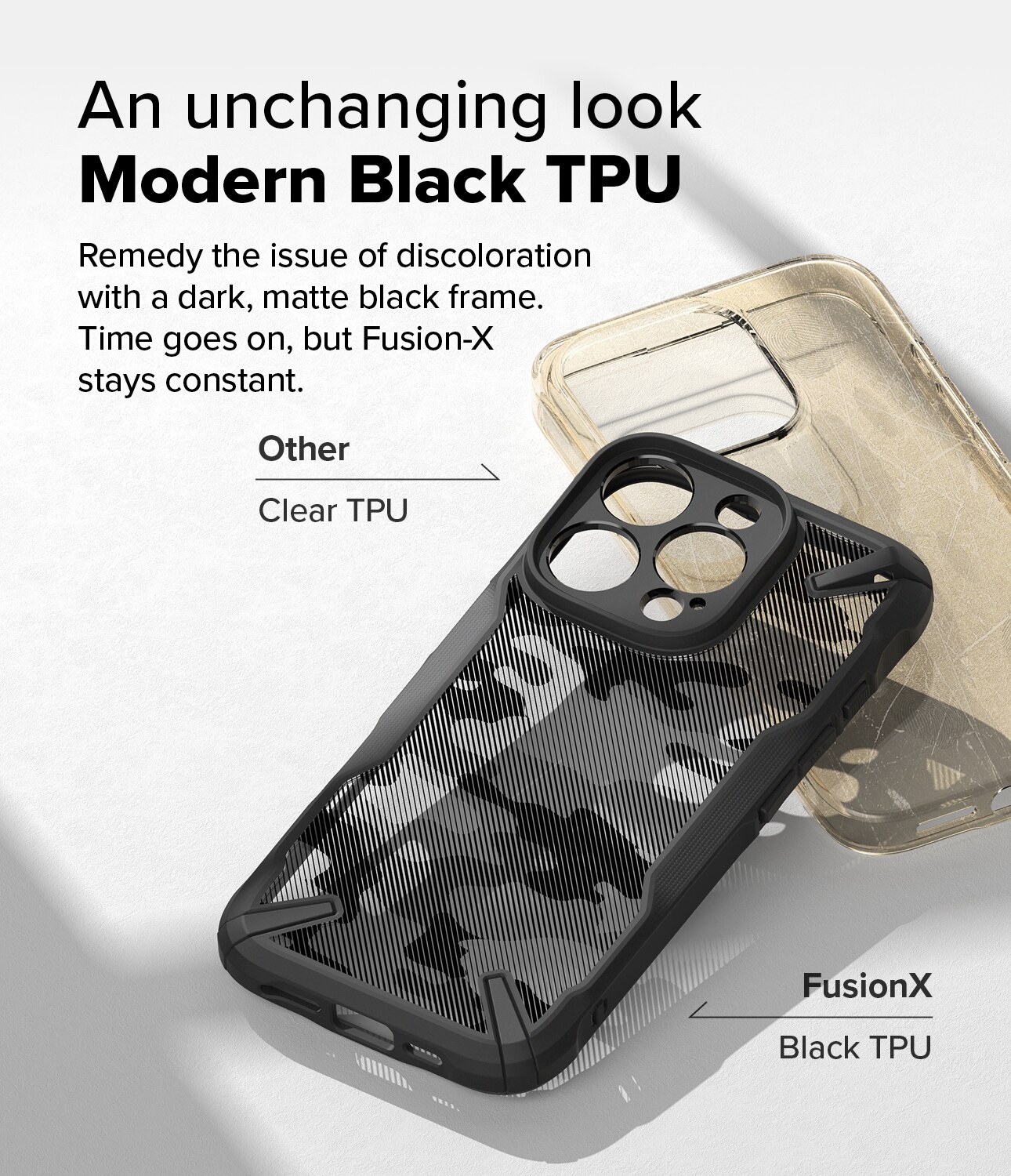 Cover Fusion X iPhone 16 Pro Max Camo Black