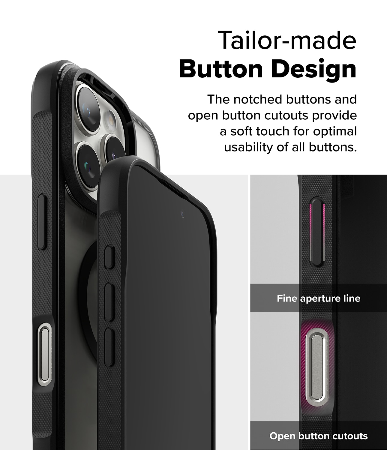 Cover Fusion Bold Magnetic MagSafe iPhone 16 Pro Max Black