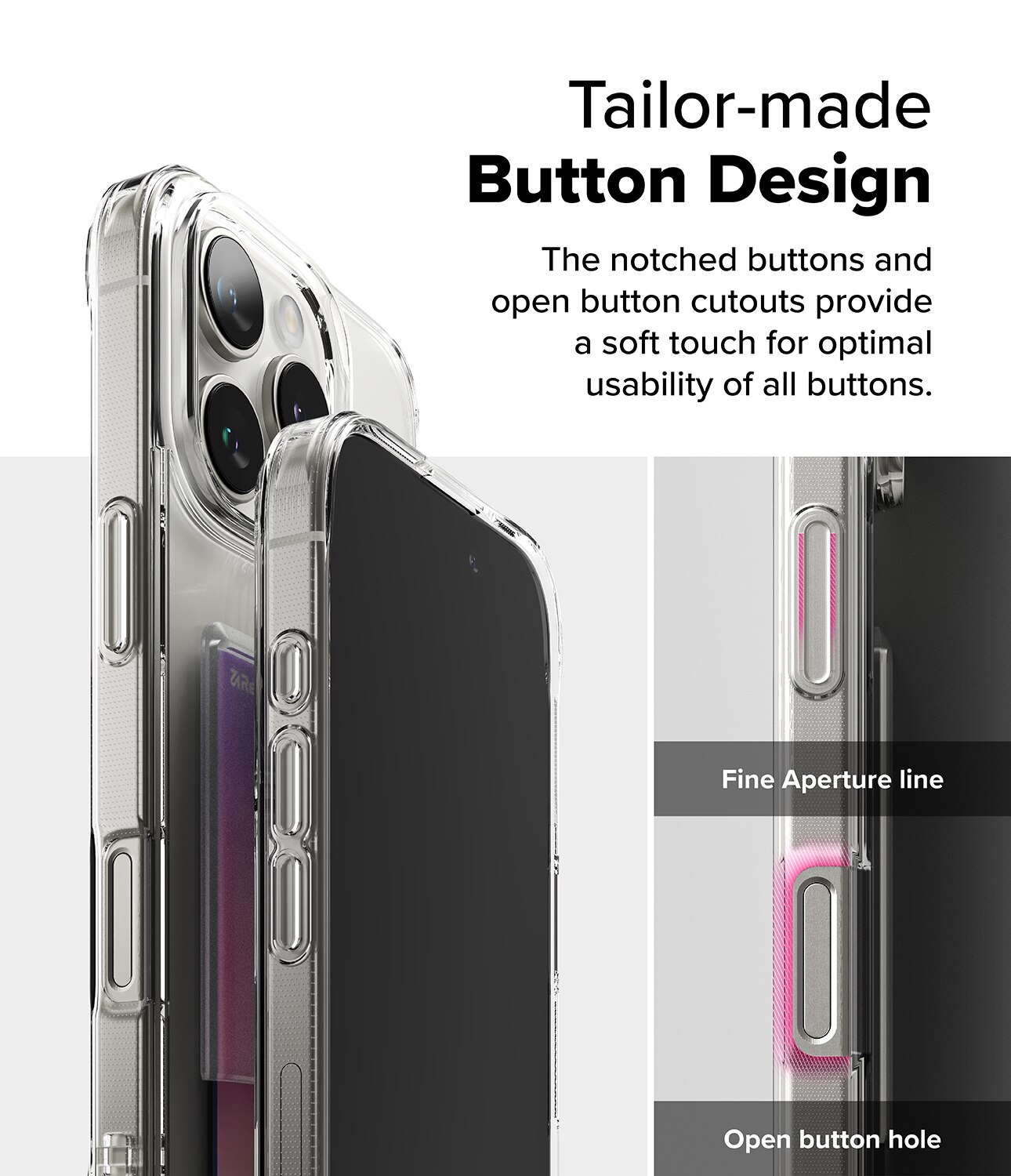 Cover Fusion Card iPhone 16 Pro Max trasparente