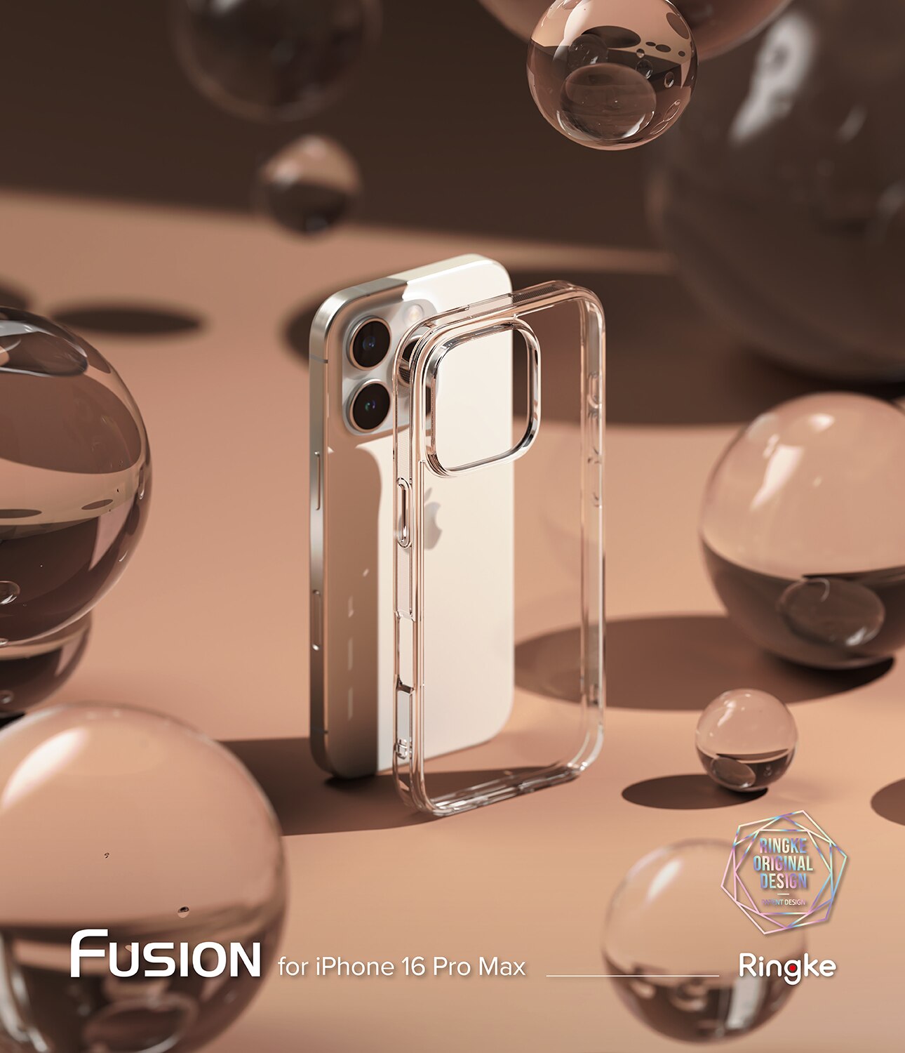 Cover Fusion iPhone 16 Pro Max Clear