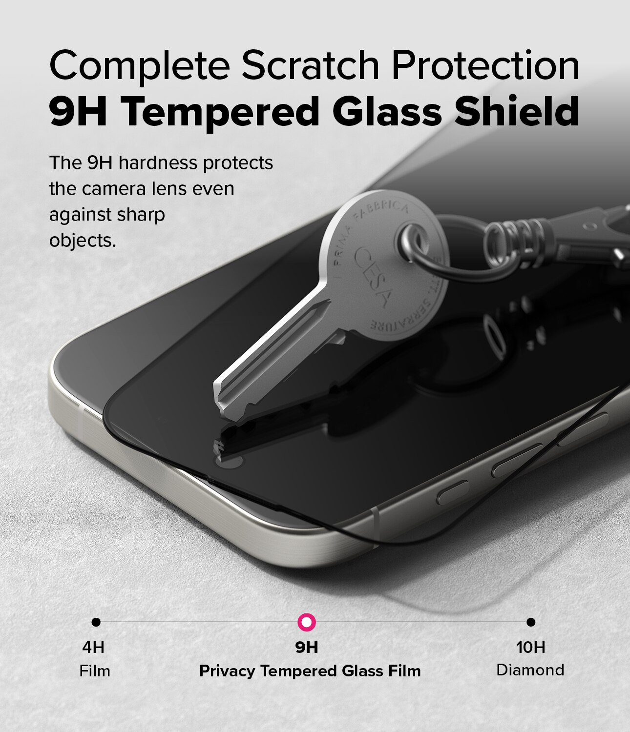 Easy Slide Privacy Glass (2 pezzi) iPhone 16 Pro Max