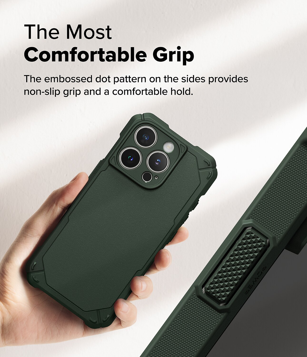 Rugged Gear Magnetic Cover iPhone 16 Pro Max Dark Green