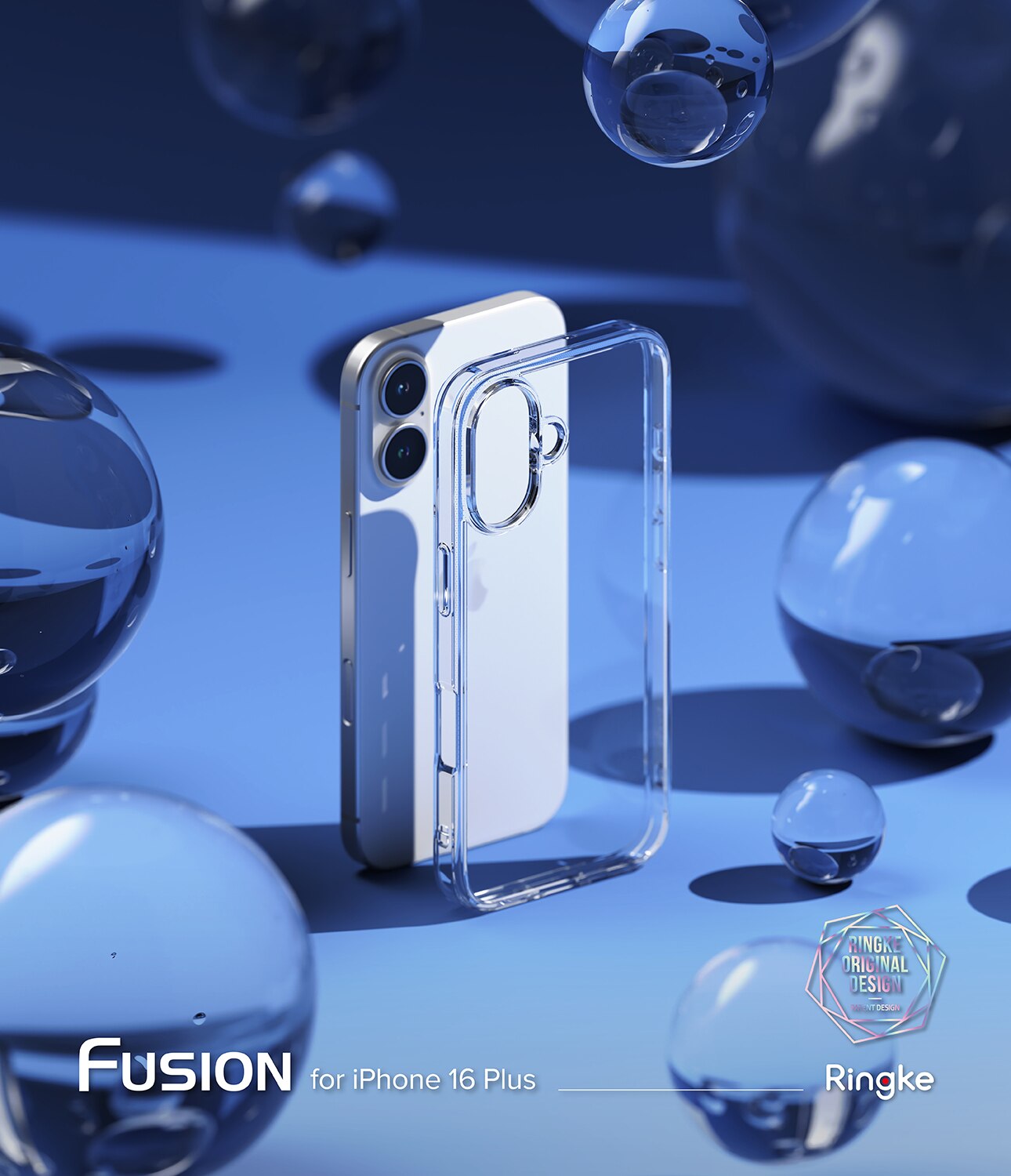 Cover Fusion iPhone 16 Plus Clear