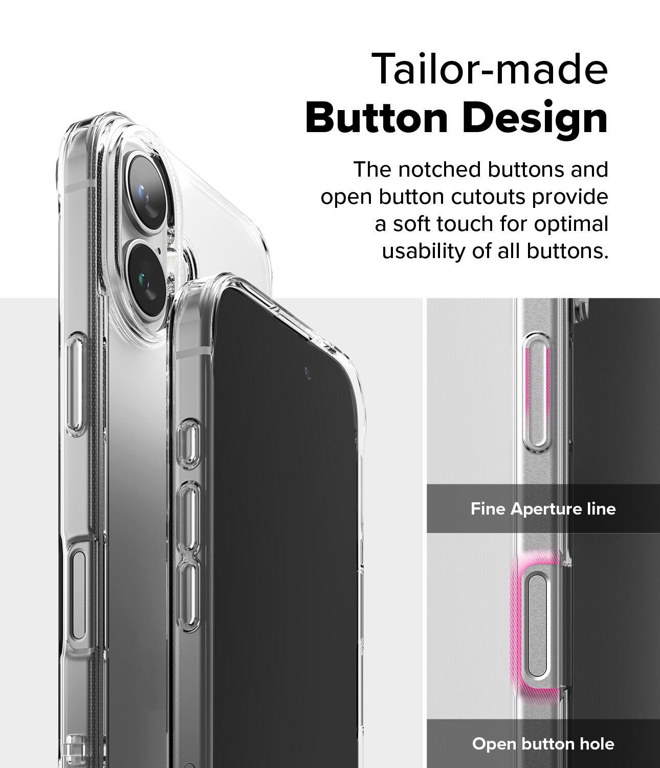 Cover Fusion iPhone 16 Plus Clear