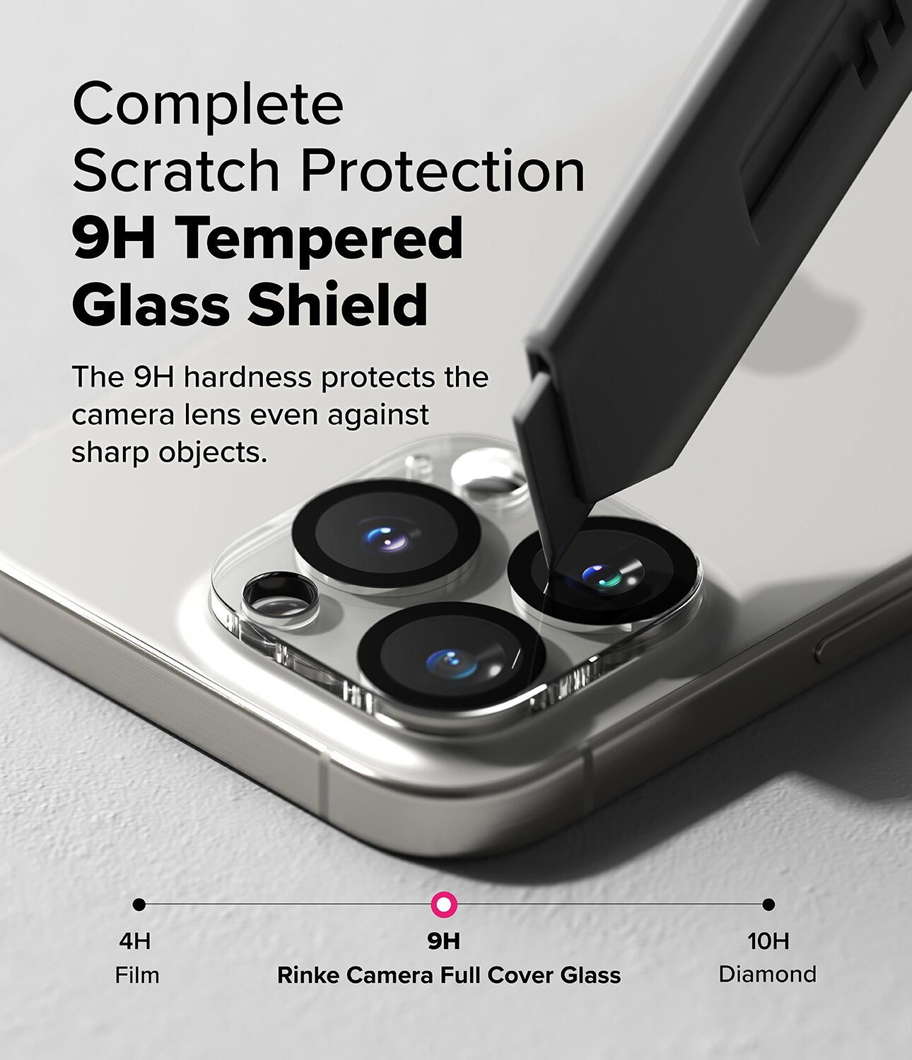 Camera Protector Glass (2 pezzi) iPhone 16 Pro Trasparente