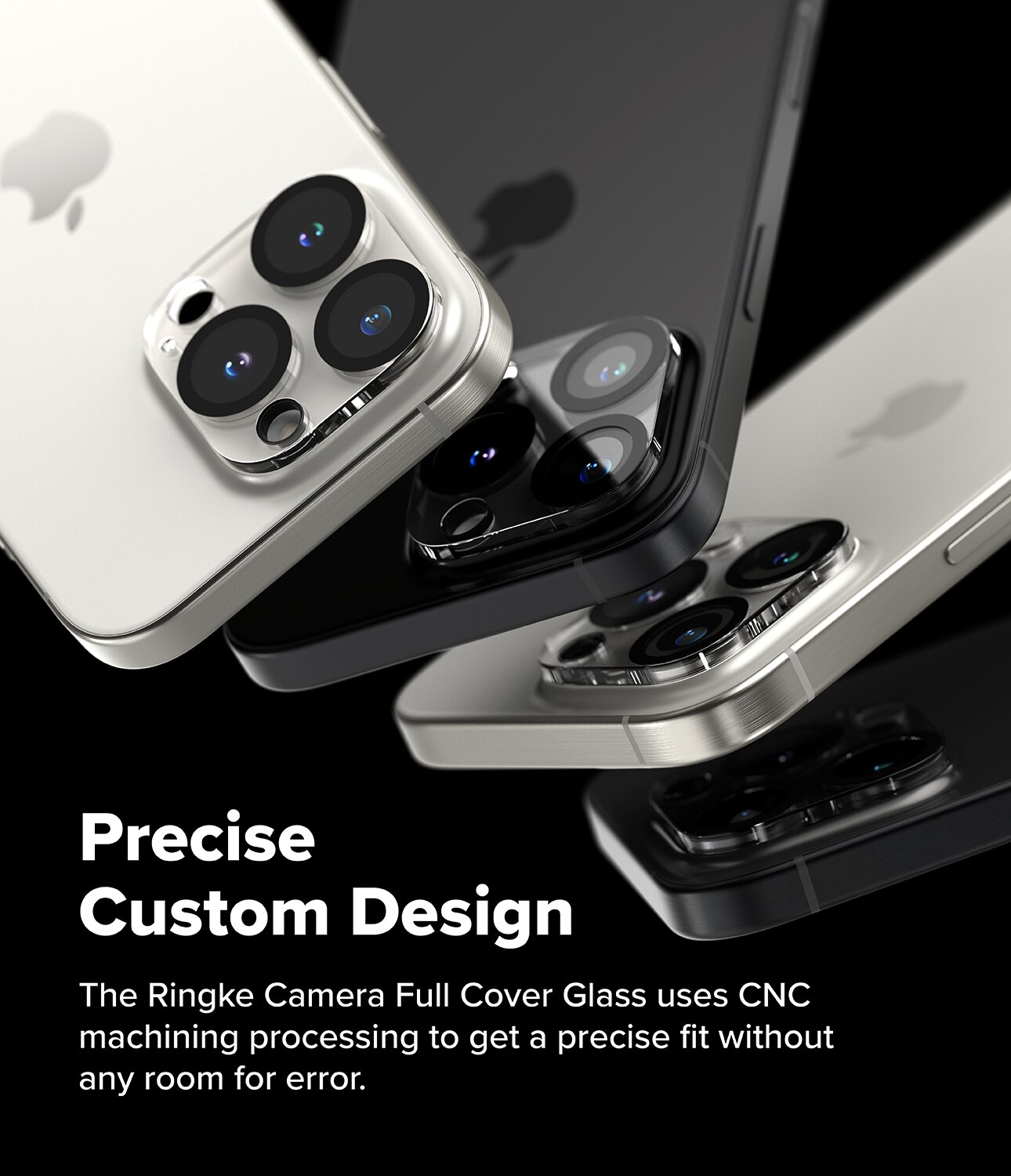 Camera Protector Glass (2 pezzi) iPhone 16 Pro Max Trasparente