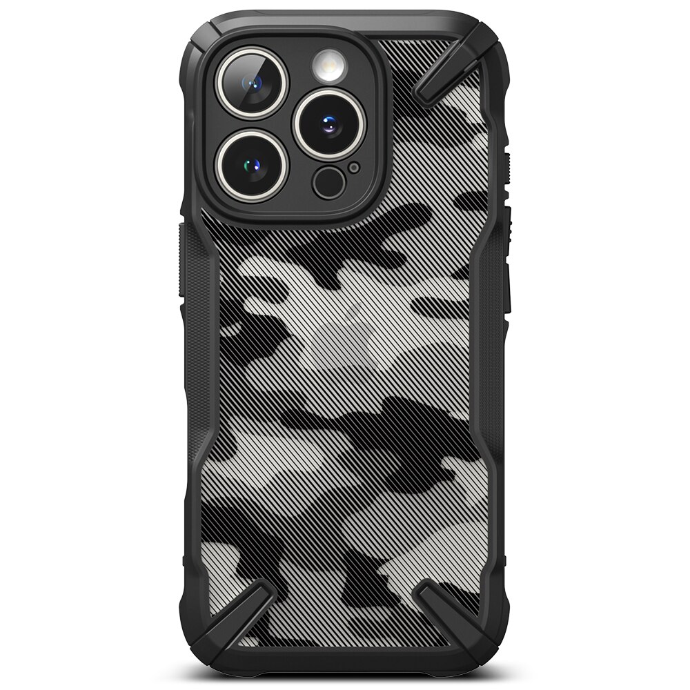 Cover Fusion X iPhone 16 Pro Max Camo Black