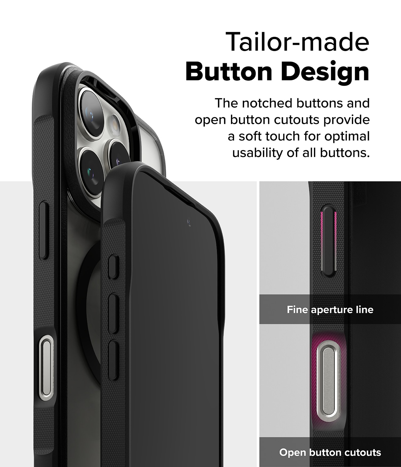 Cover Fusion Bold Magnetic MagSafe iPhone 16 Pro Black