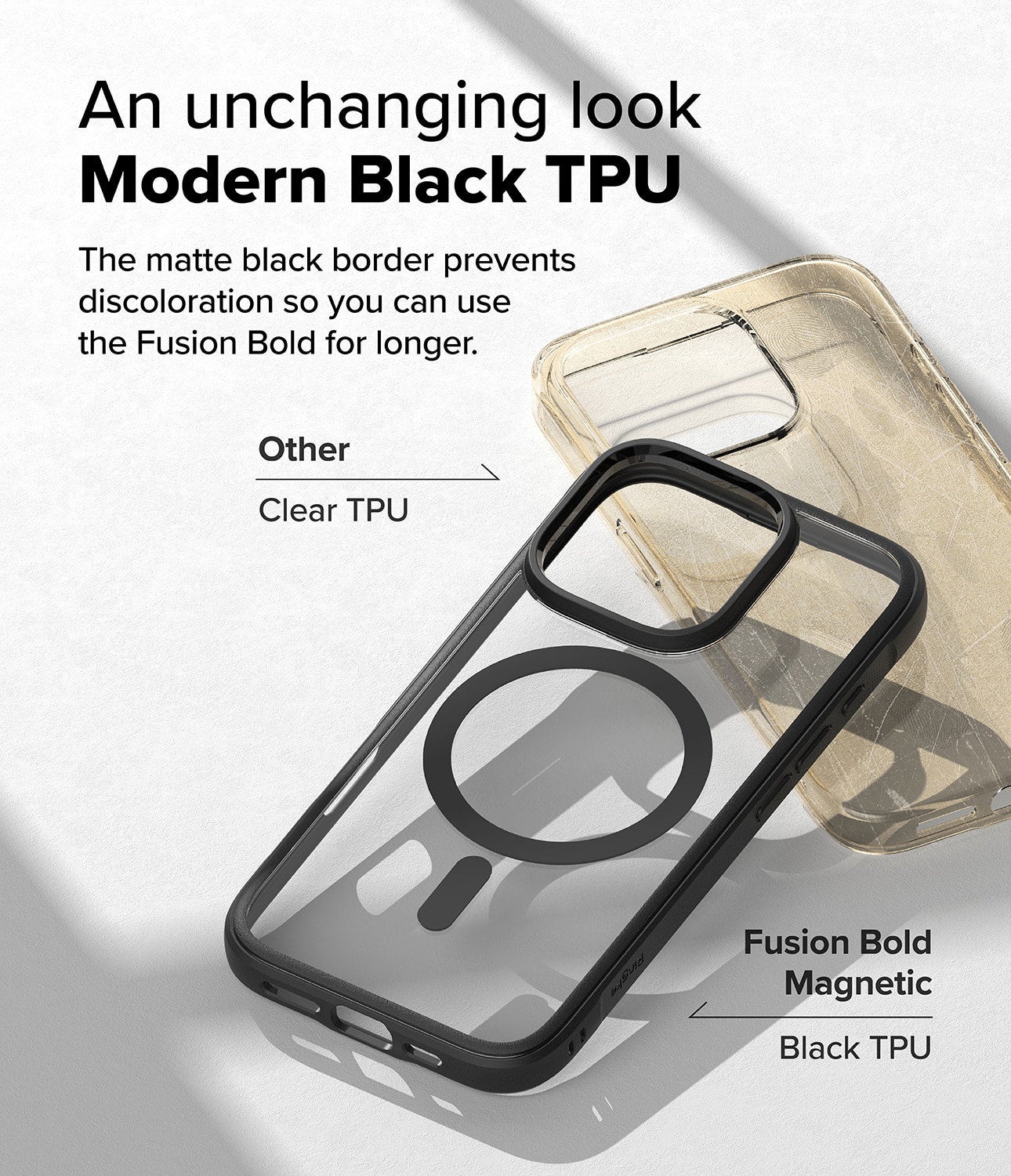 Cover Fusion Bold Magnetic MagSafe iPhone 16 Pro Black