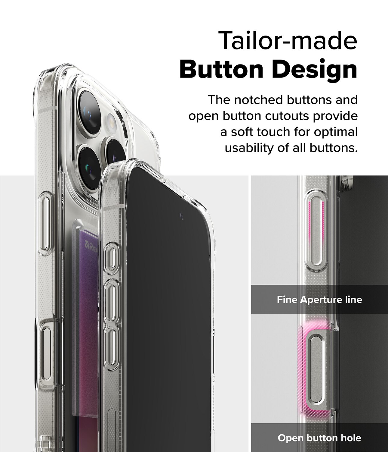 Cover Fusion Card iPhone 16 Plus trasparente