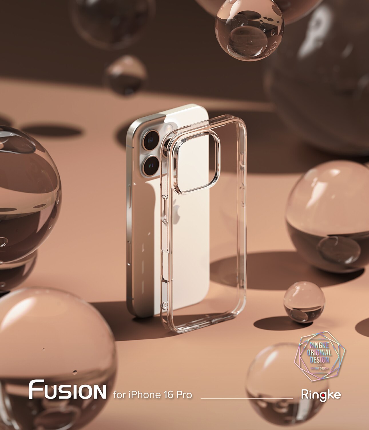 Cover Fusion iPhone 16 Pro Clear