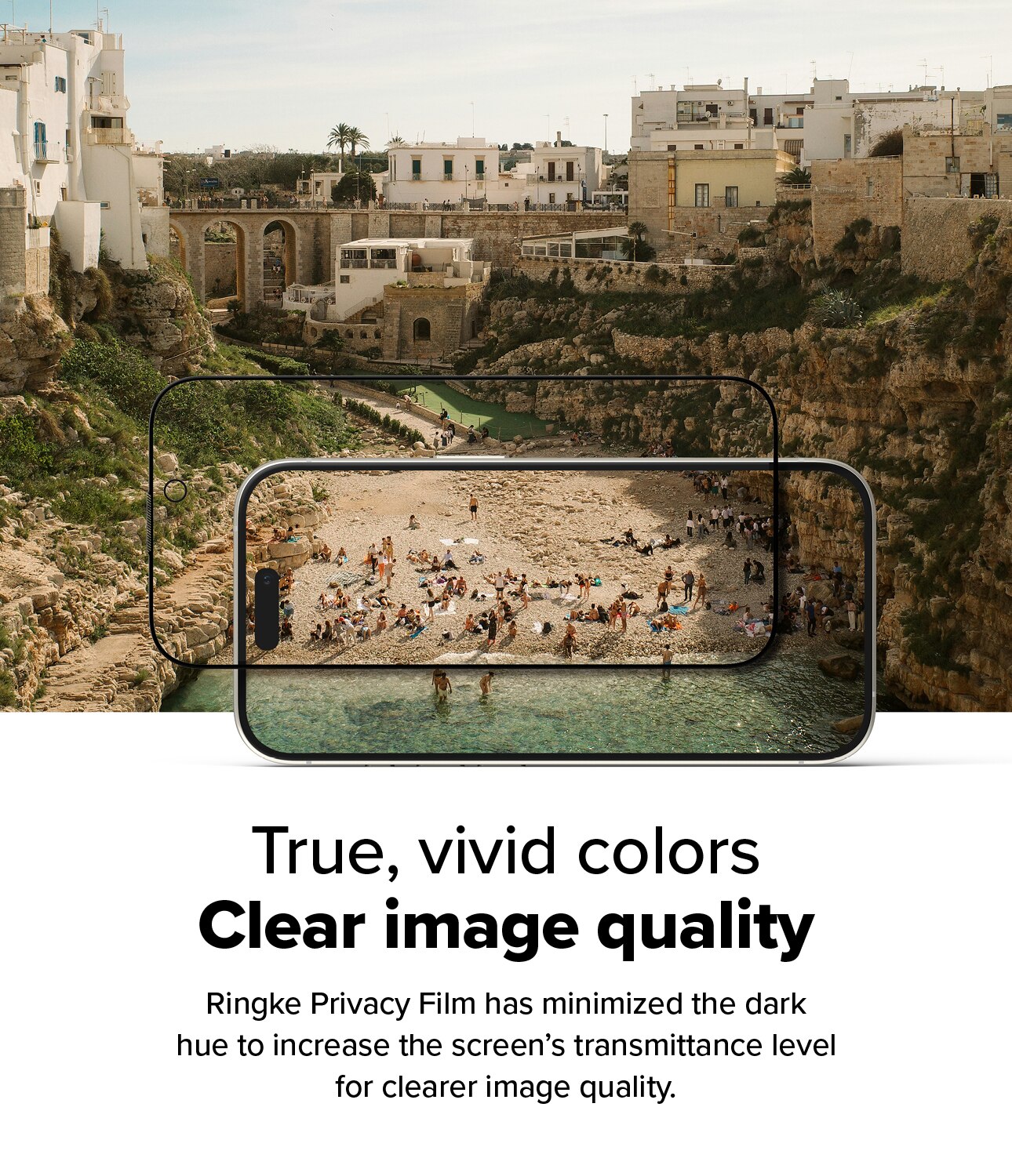 Easy Slide Privacy Glass (2 pezzi) iPhone 16 Pro