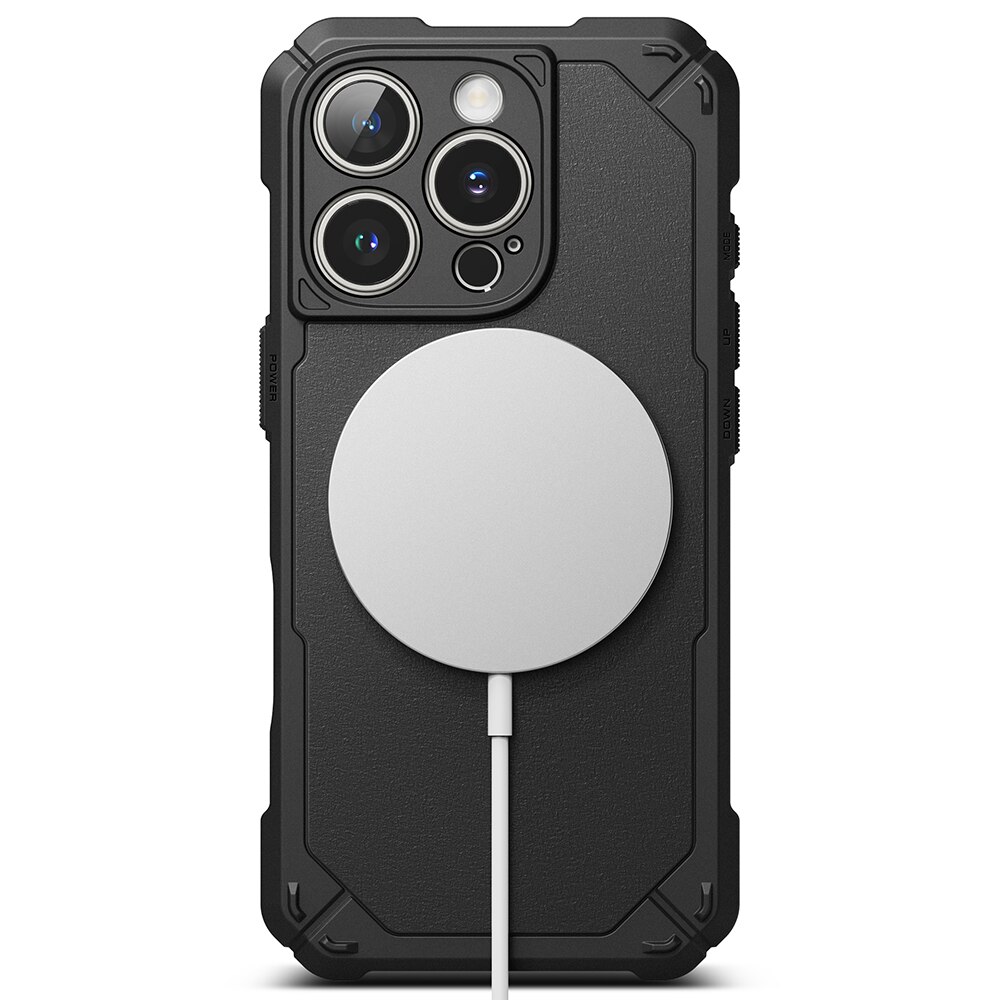 Rugged Gear Magnetic Cover iPhone 16 Pro Black