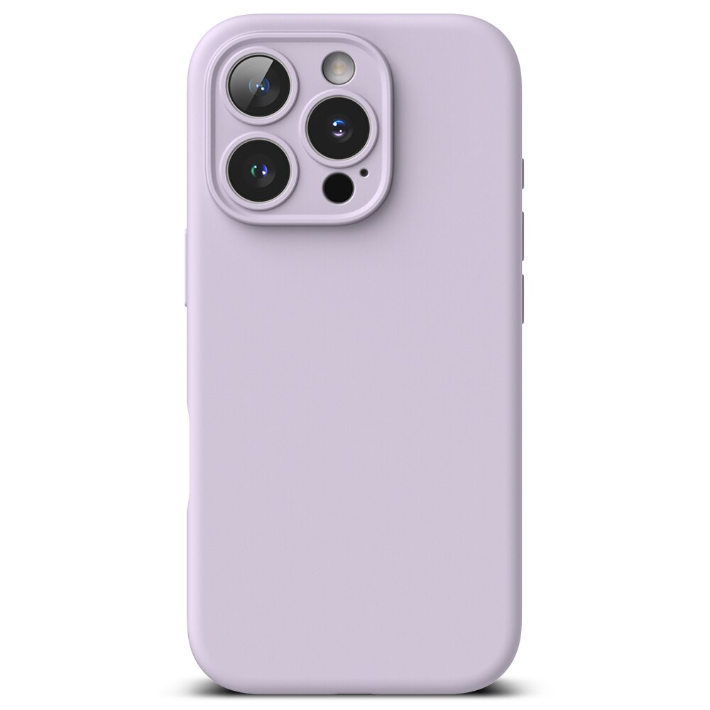 Silicone Magnetic Cover iPhone 16 Pro Light Purple