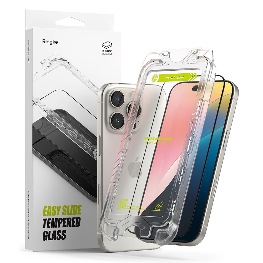 Easy Slide Glass (2 pezzi) iPhone 16 Pro