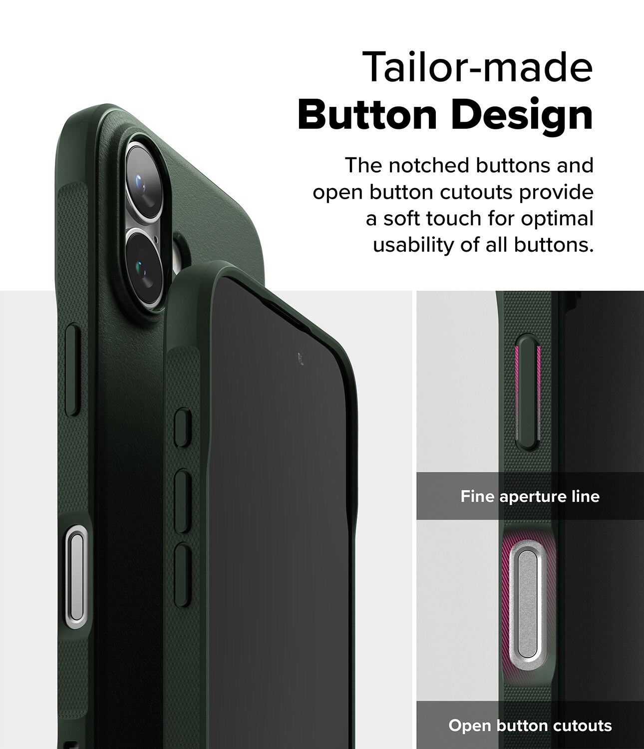 Cover Onyx iPhone 16 Dark Green