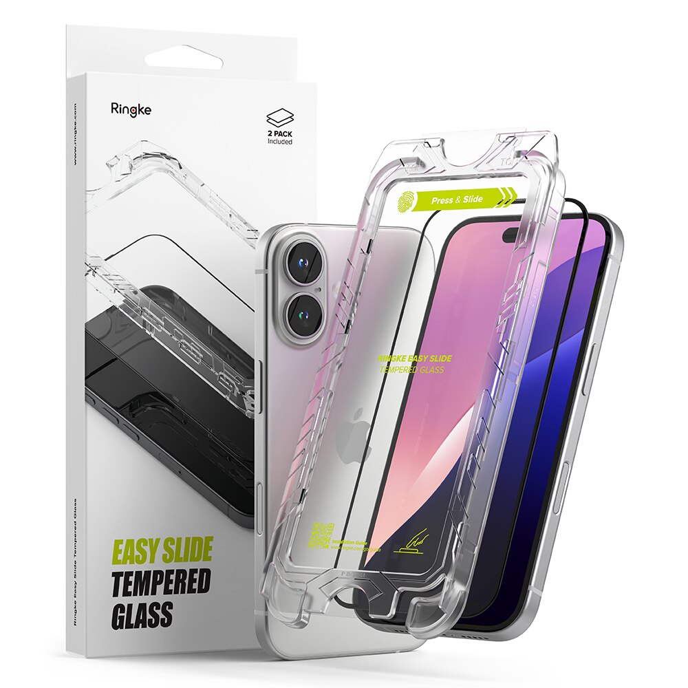 Easy Slide Glass (2 pezzi) iPhone 16