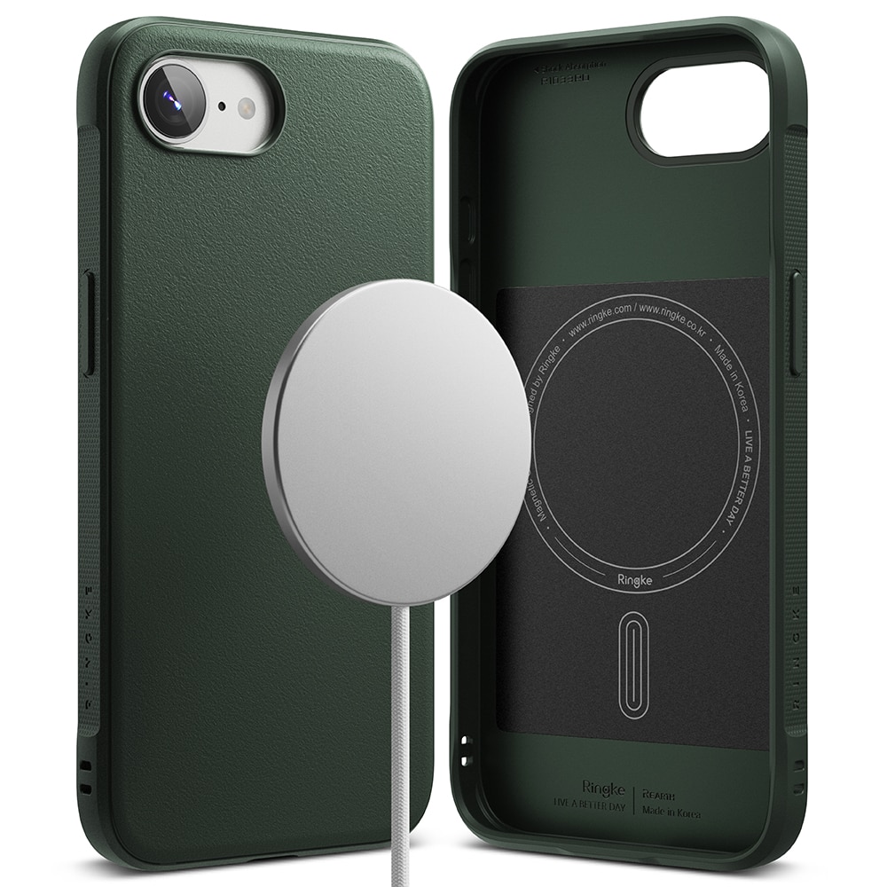 Cover Onyx Magnetic iPhone SE 4 Dark Green