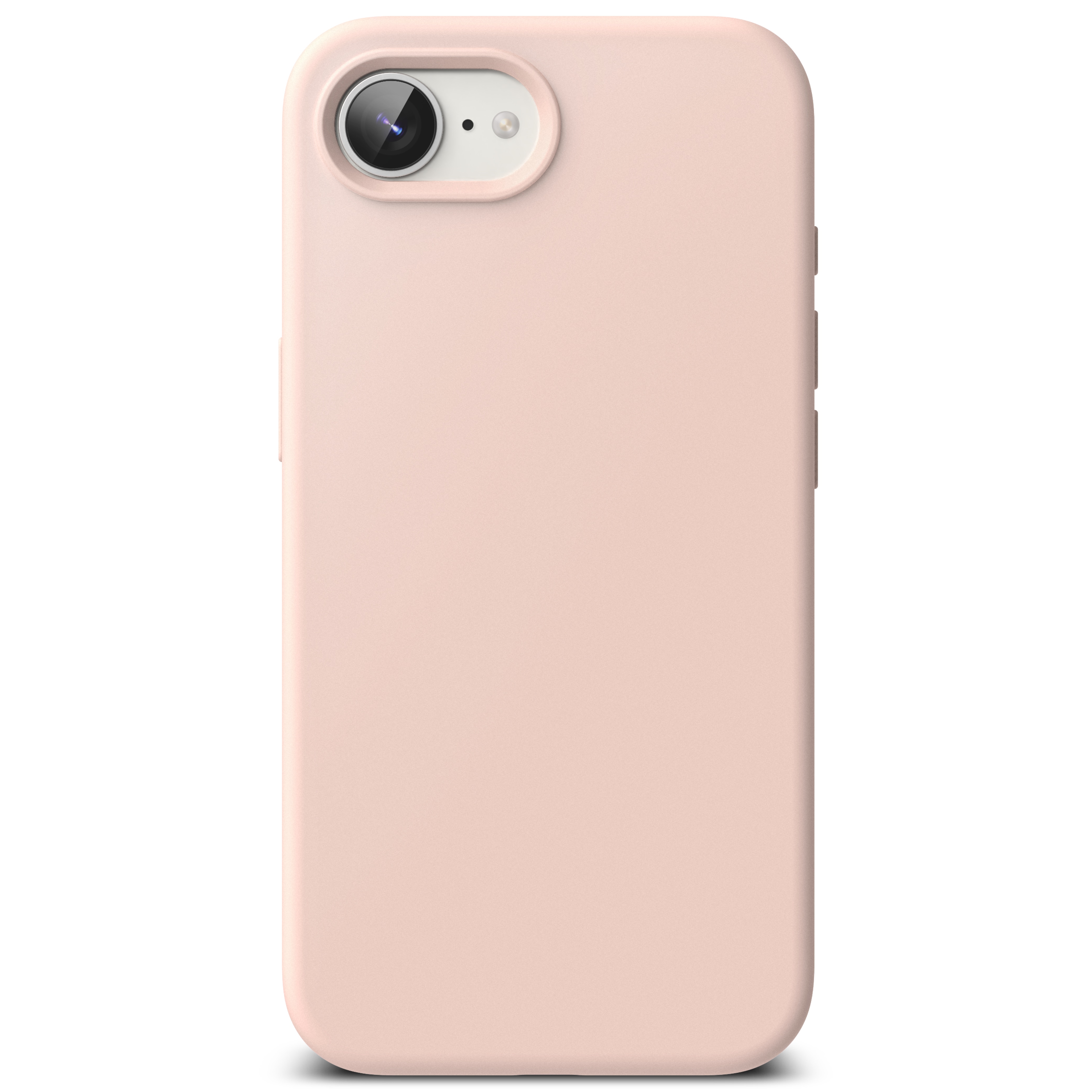 Silicone Magnetic Cover iPhone SE 4 Pink Sand