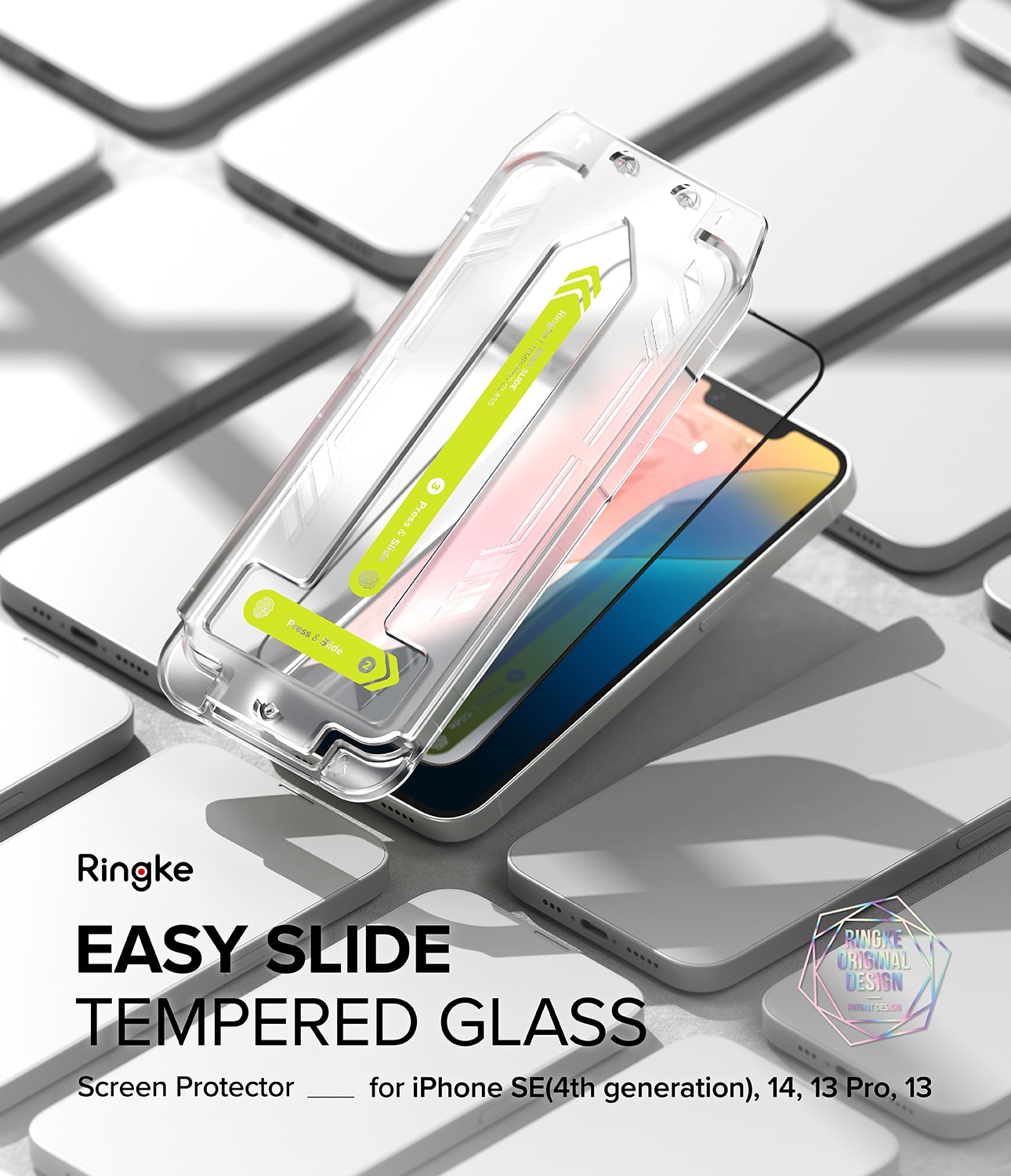 Easy Slide Glass (2 pezzi) iPhone SE 4