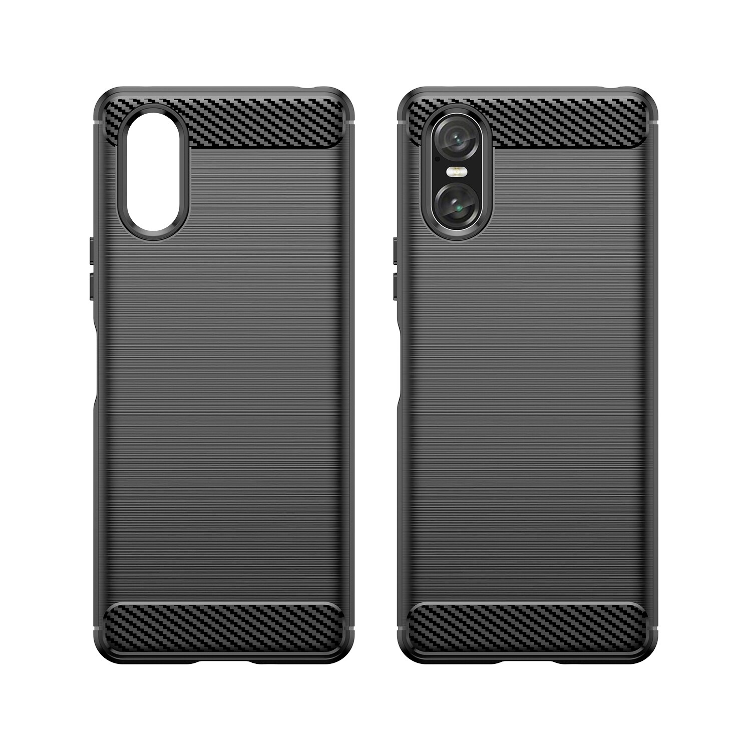 Cover TPU Brushed Sony Xperia 10 VI Black