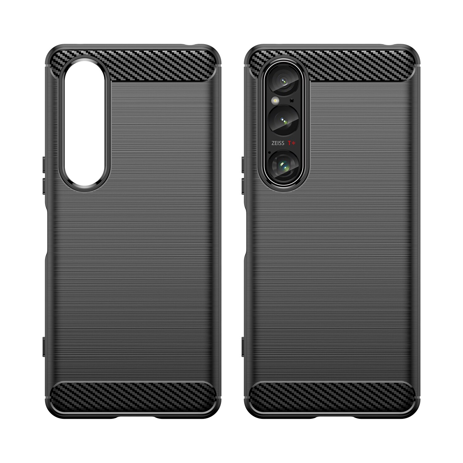 Cover TPU Brushed Sony Xperia 1 VI Black