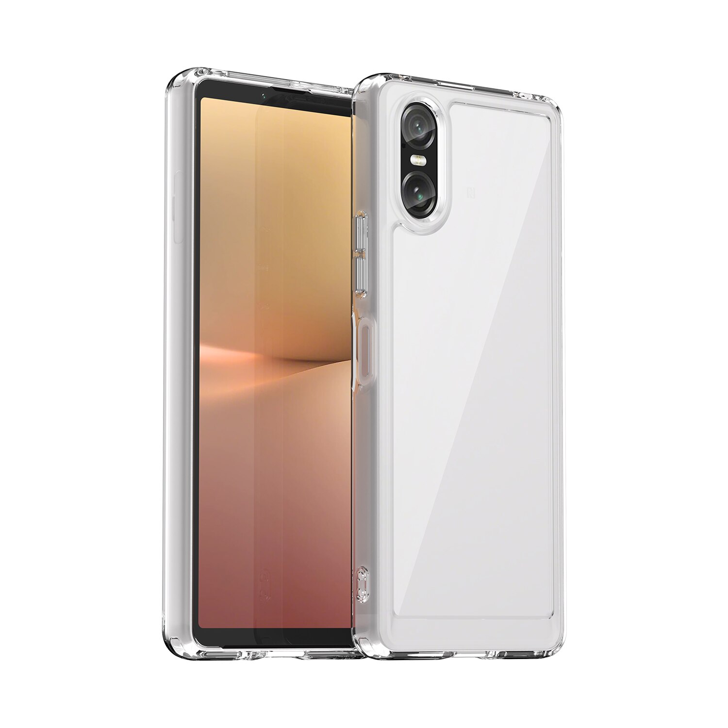 Cover ibride per Sony Xperia 10 VI trasparente