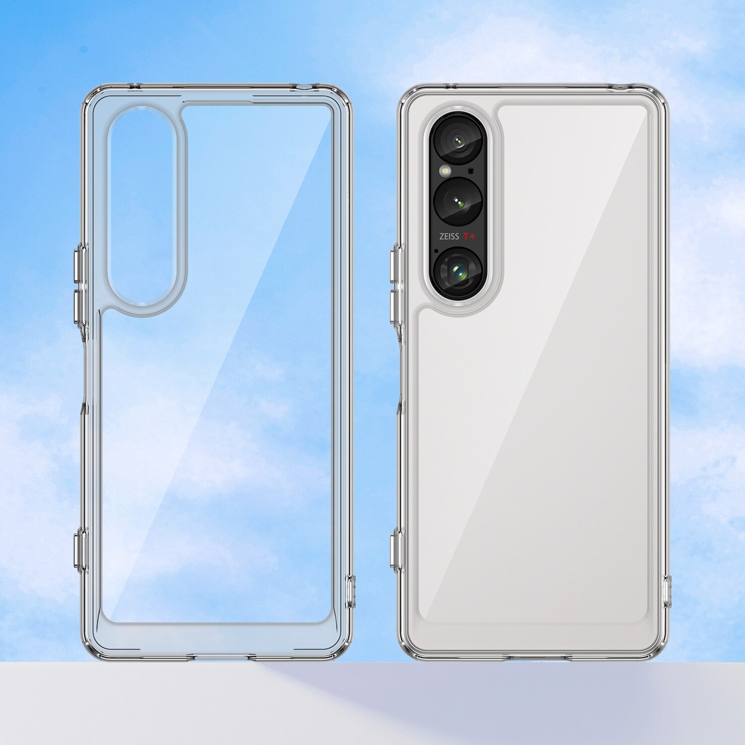 Cover ibride per Sony Xperia 1 VI trasparente