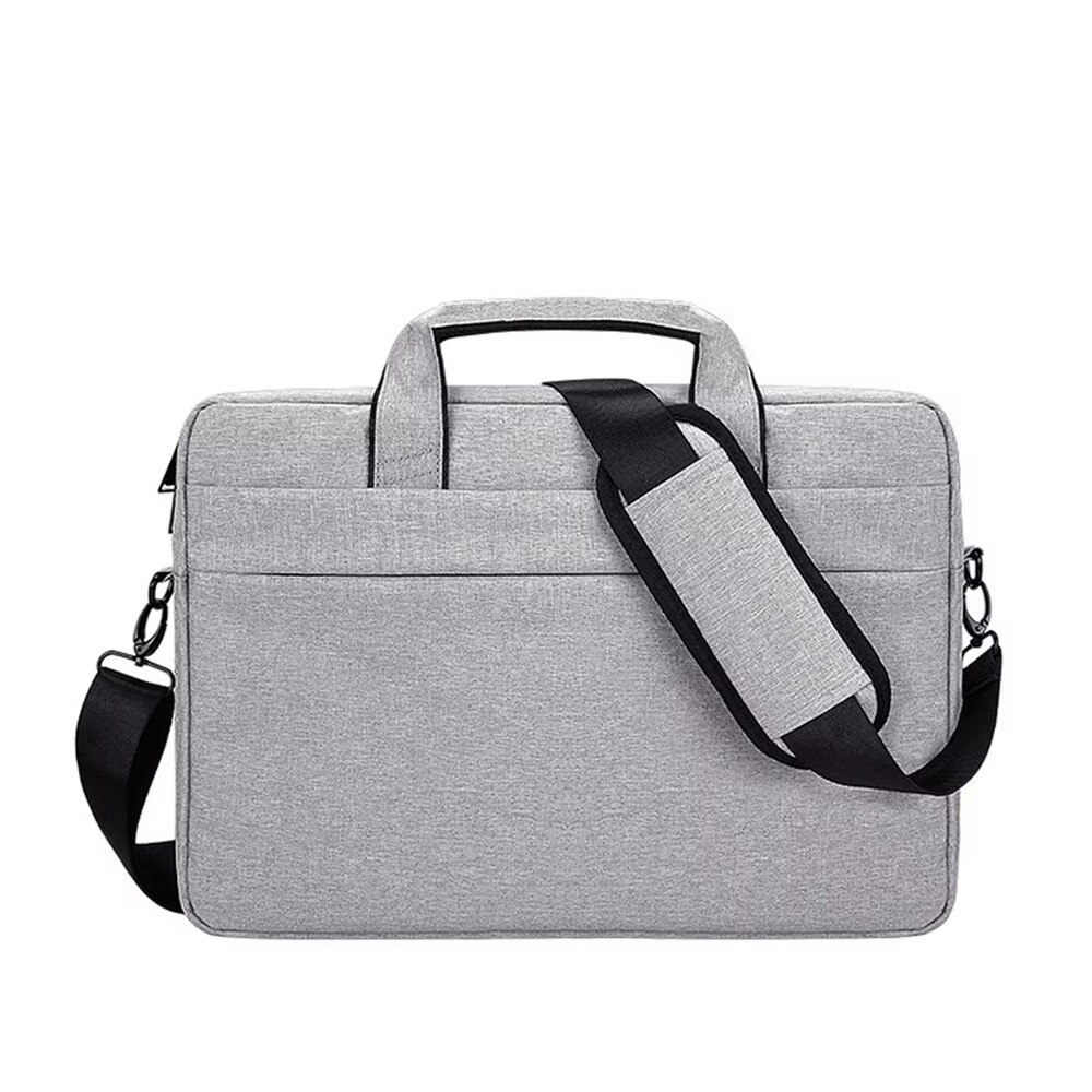 Borsa per laptop con tracolla up to 13,3" grigio chiaro