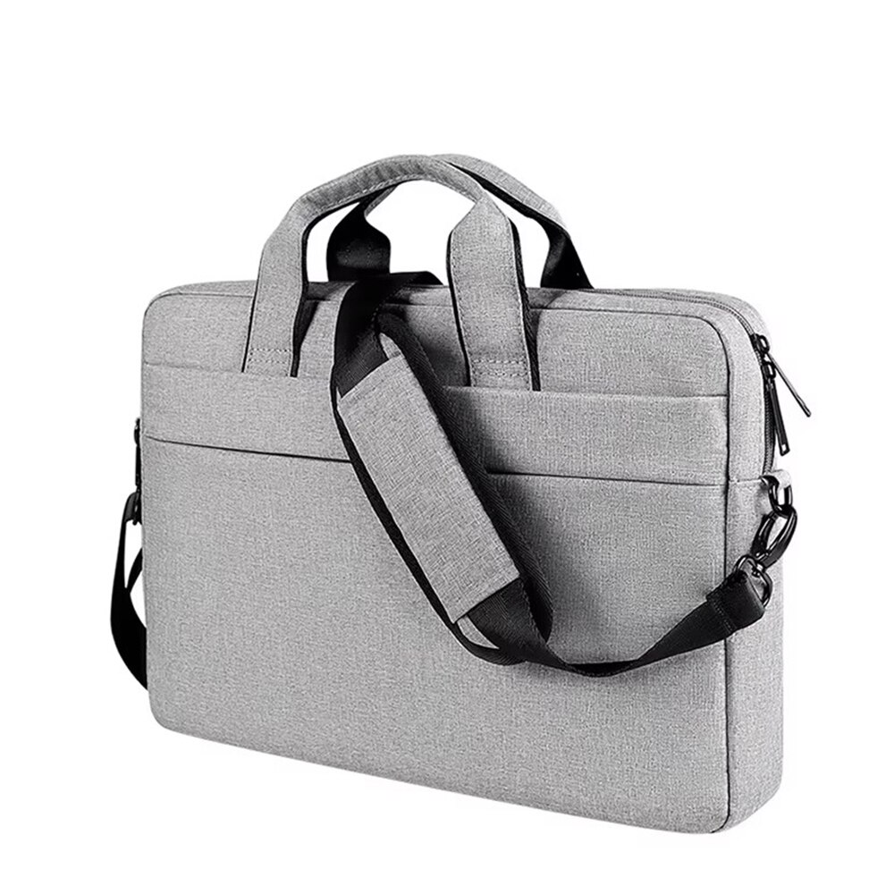 Borsa per laptop con tracolla up to 13,3" grigio chiaro