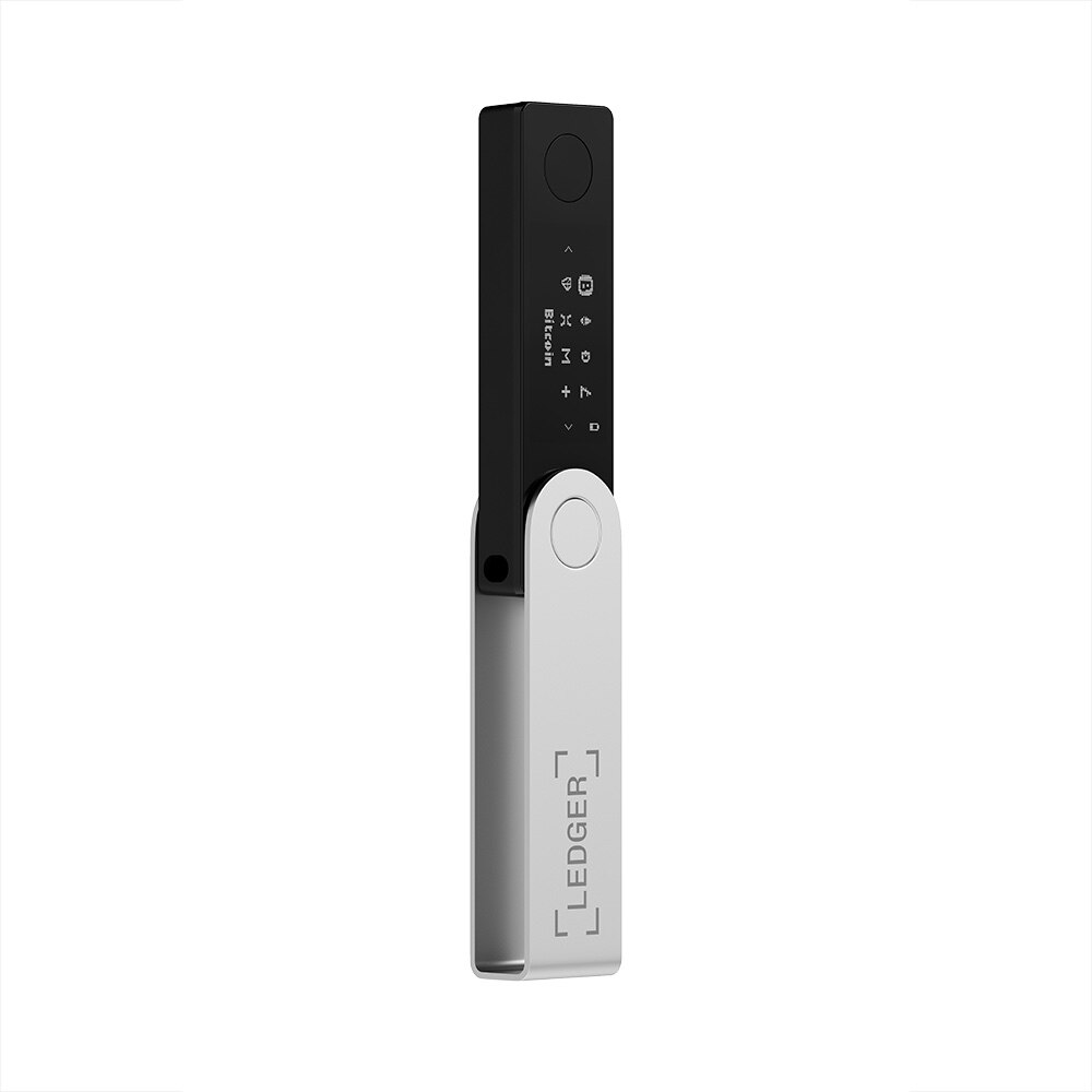 Nano S Plus Crypto Hardware Wallet nero