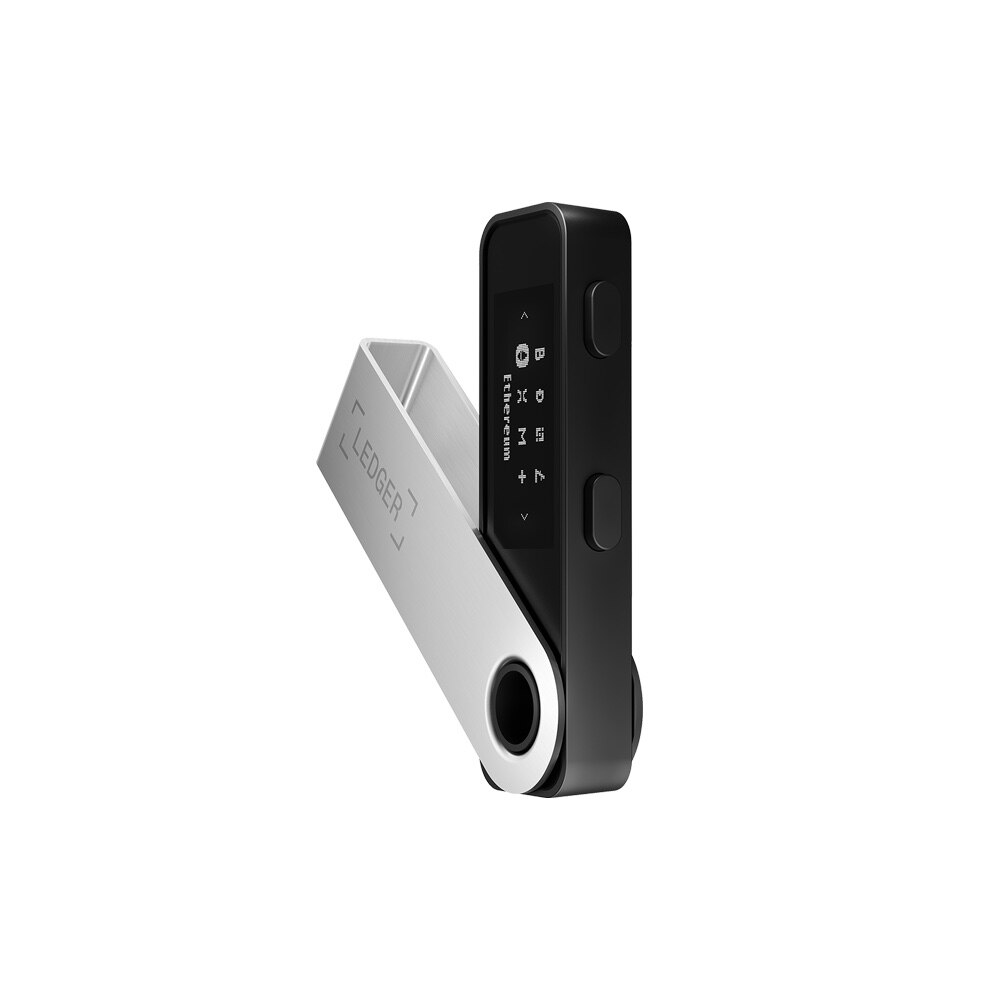 Nano S Plus Crypto Hardware Wallet nero