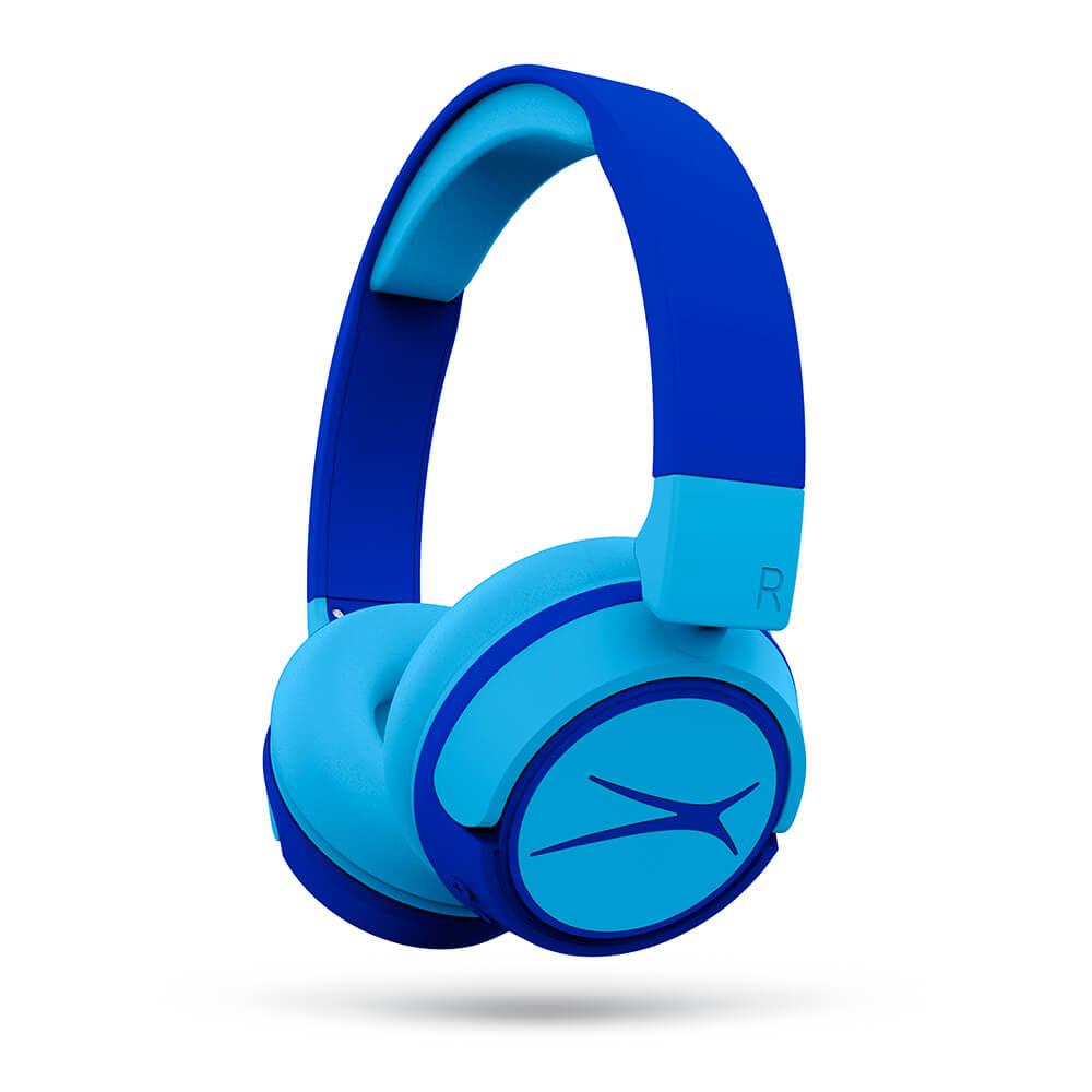 Cuffie wireless On-Ear per bambini 2-in-1, blu