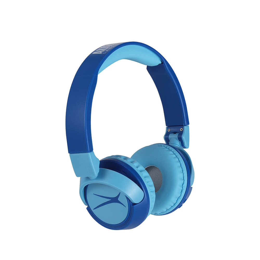 Cuffie wireless On-Ear per bambini 2-in-1, blu