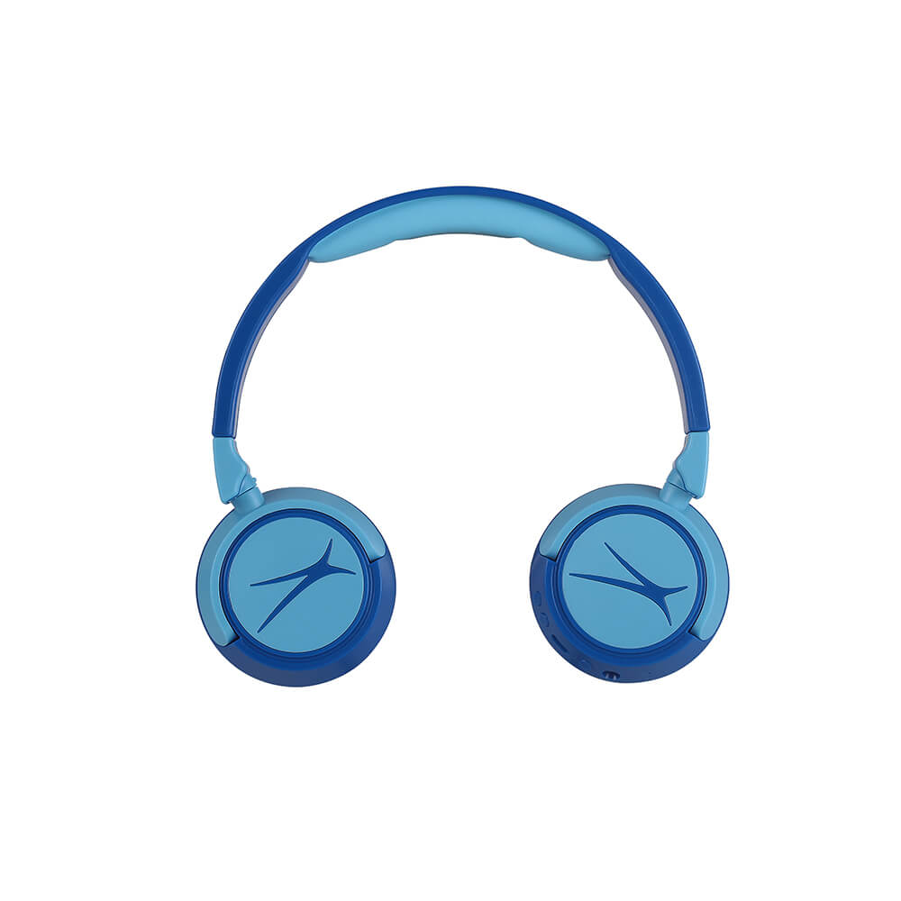 Cuffie wireless On-Ear per bambini 2-in-1, blu