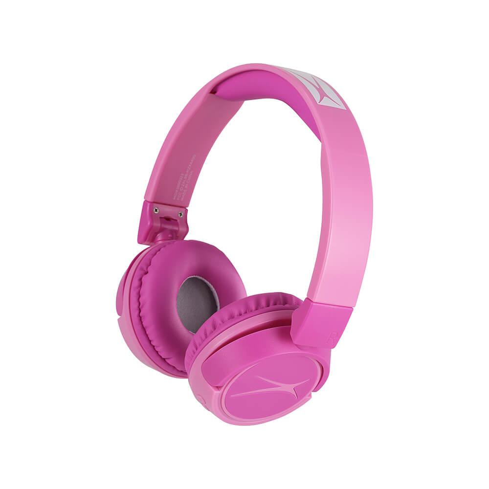 Cuffie wireless On-Ear per bambini 2-in-1, rosa