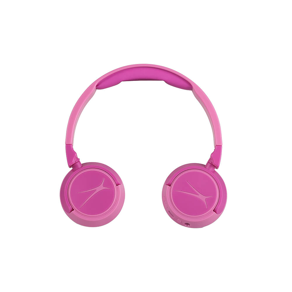 Cuffie wireless On-Ear per bambini 2-in-1, rosa