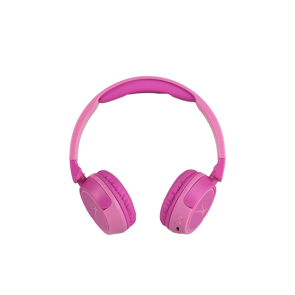 Cuffie wireless On-Ear per bambini 2-in-1, rosa