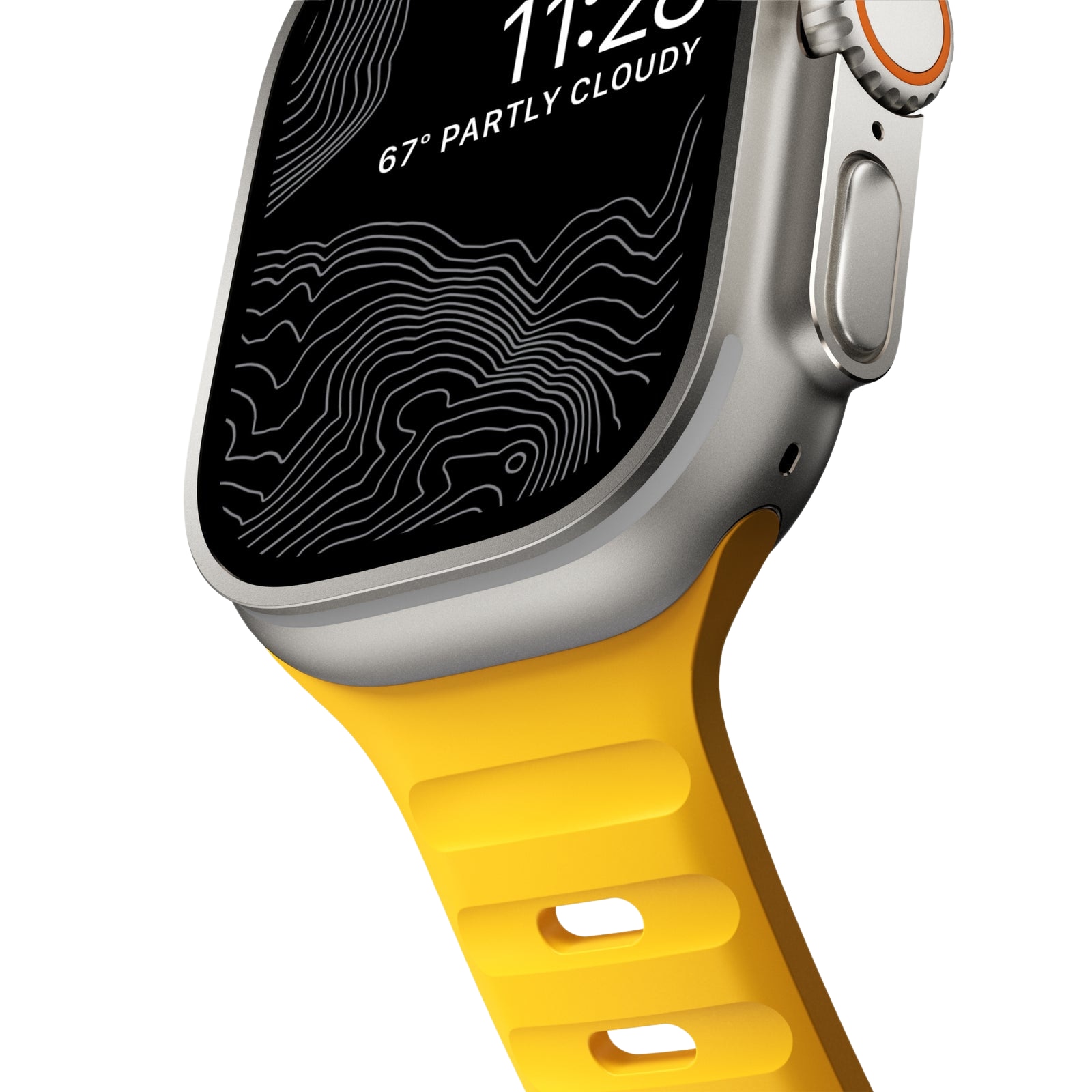 Sport Band Apple Watch Ultra 2 49mm Racing Yellow - Limited Edition