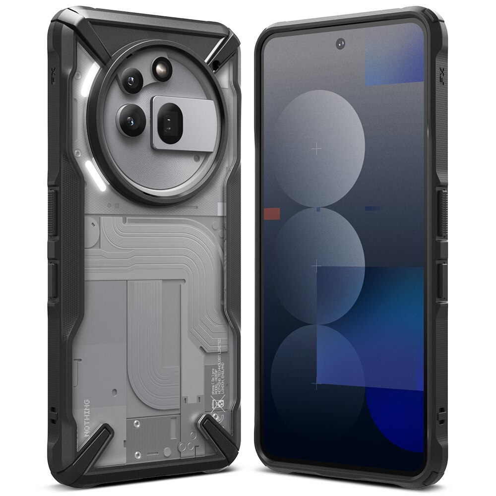 Cover Fusion X Nothing Phone 3a Pro Nero