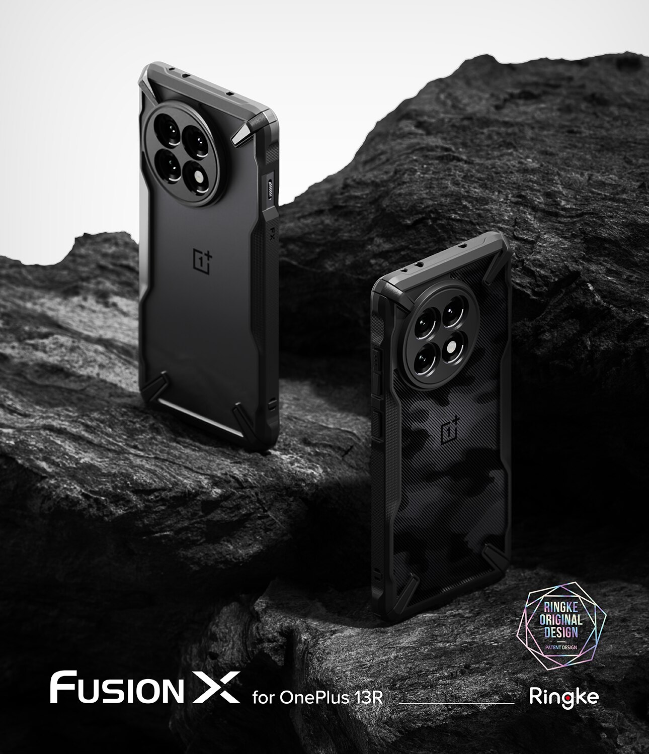 Cover Fusion X  OnePlus 13R Nero