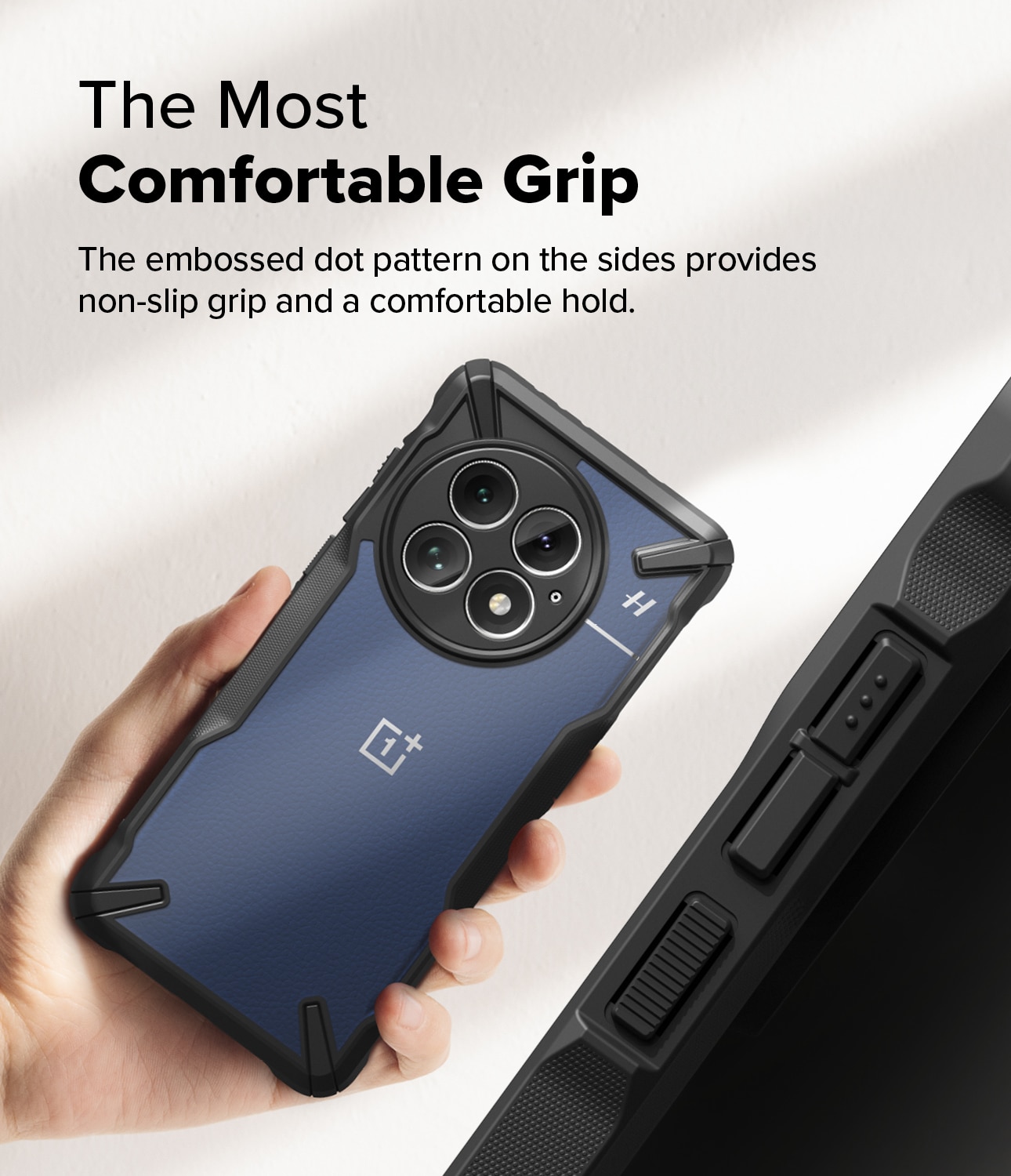 Cover Fusion X  OnePlus 13 nero