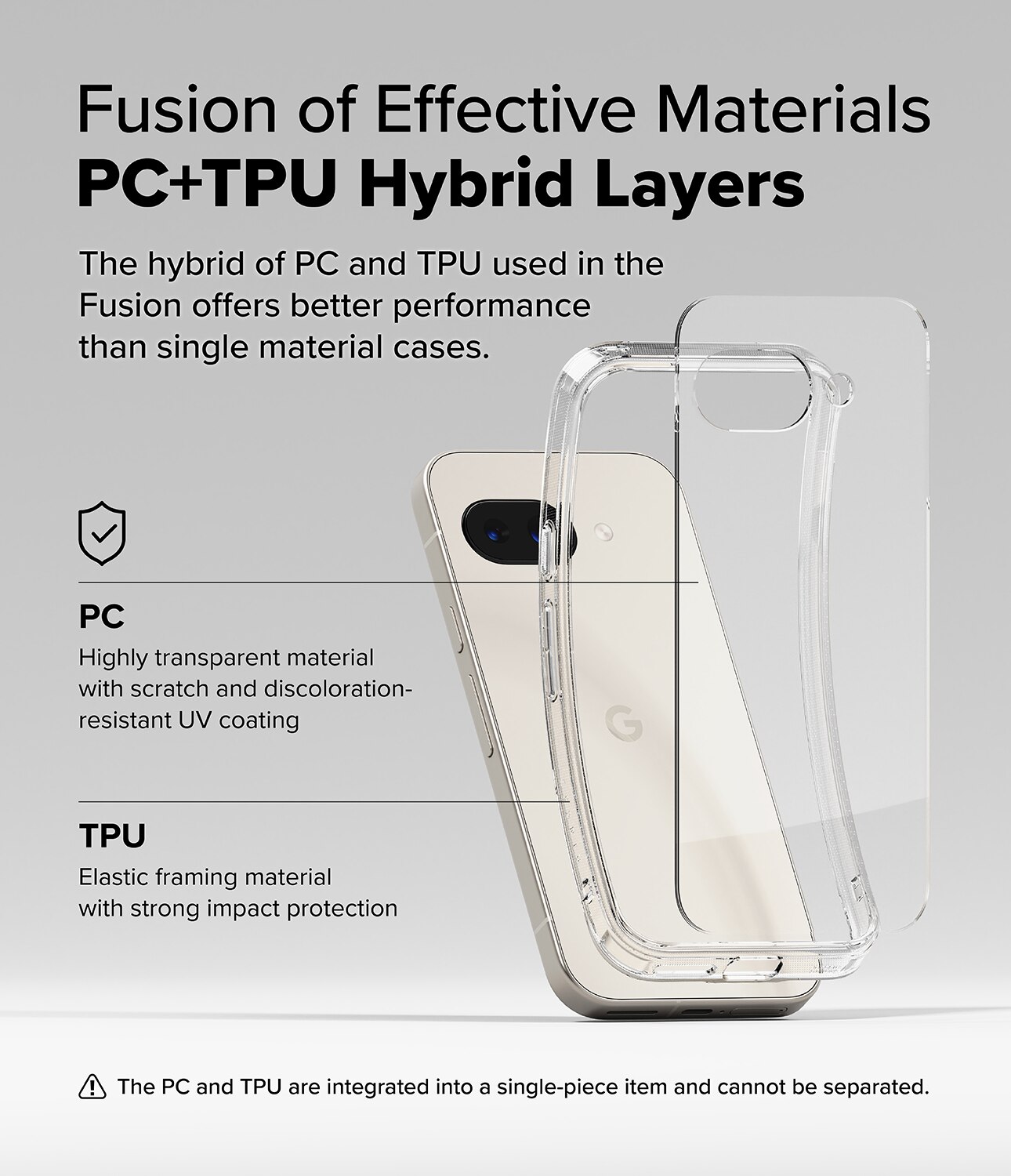 Cover Fusion Google Pixel 9a Clear