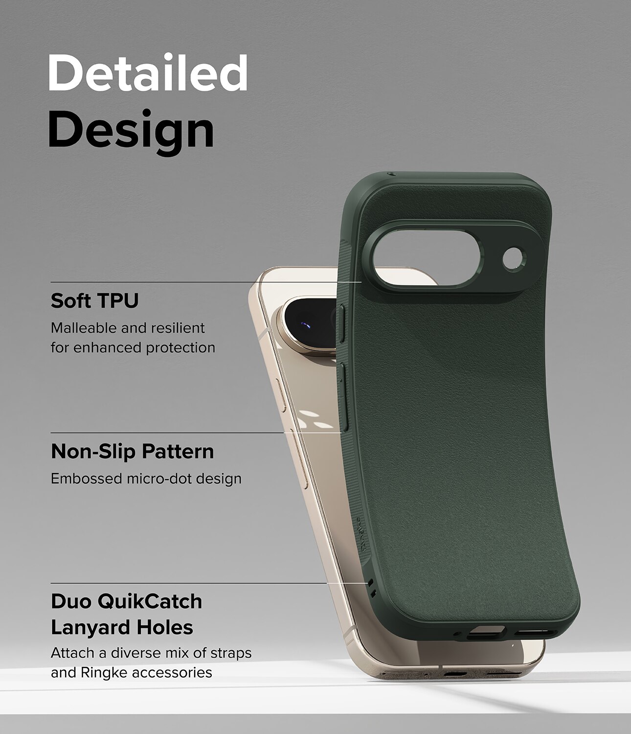 Cover Onyx Google Pixel 9 Dark Green