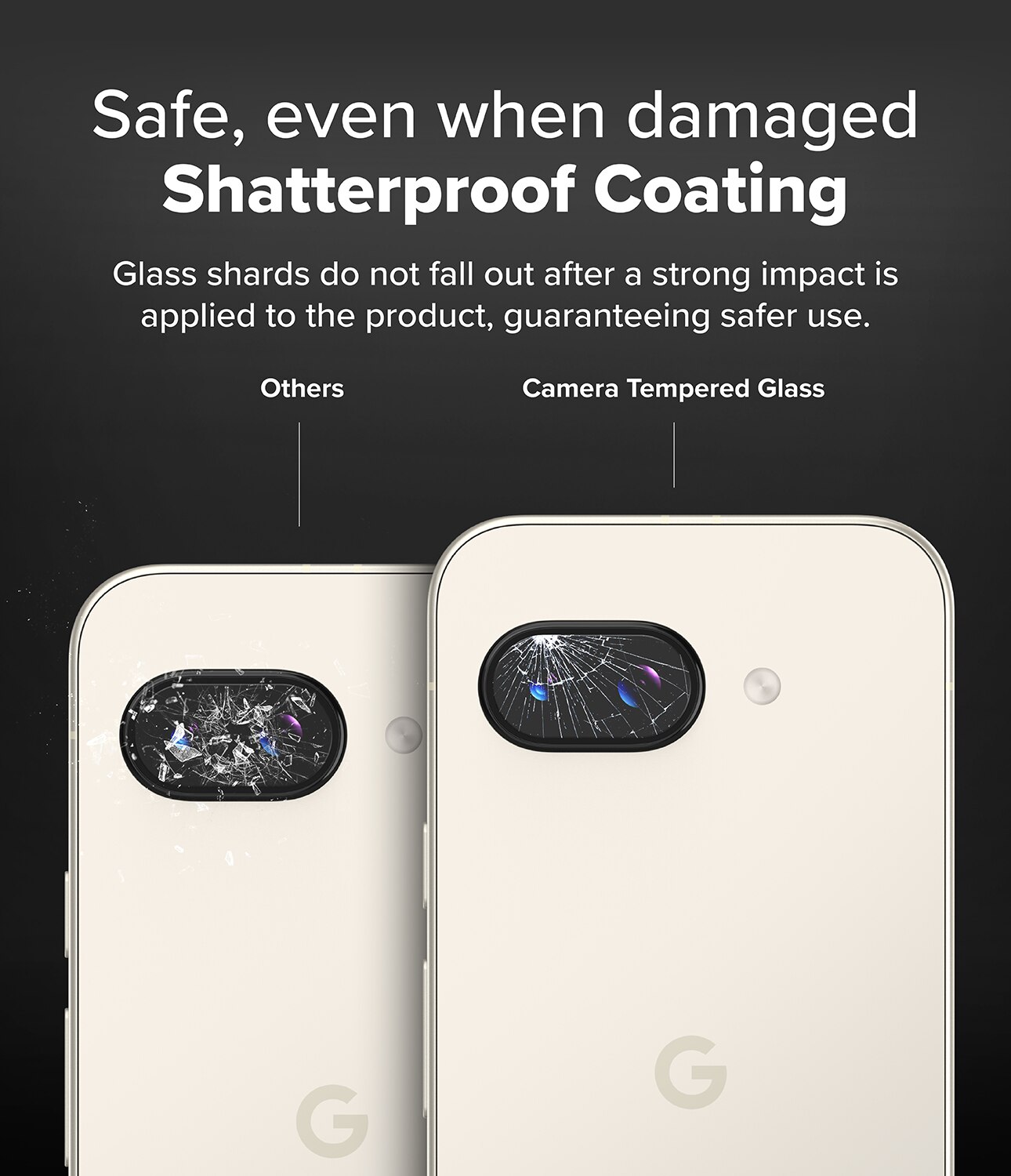 Camera Protector Glass (2 pezzi) Google Pixel 9a Trasparente