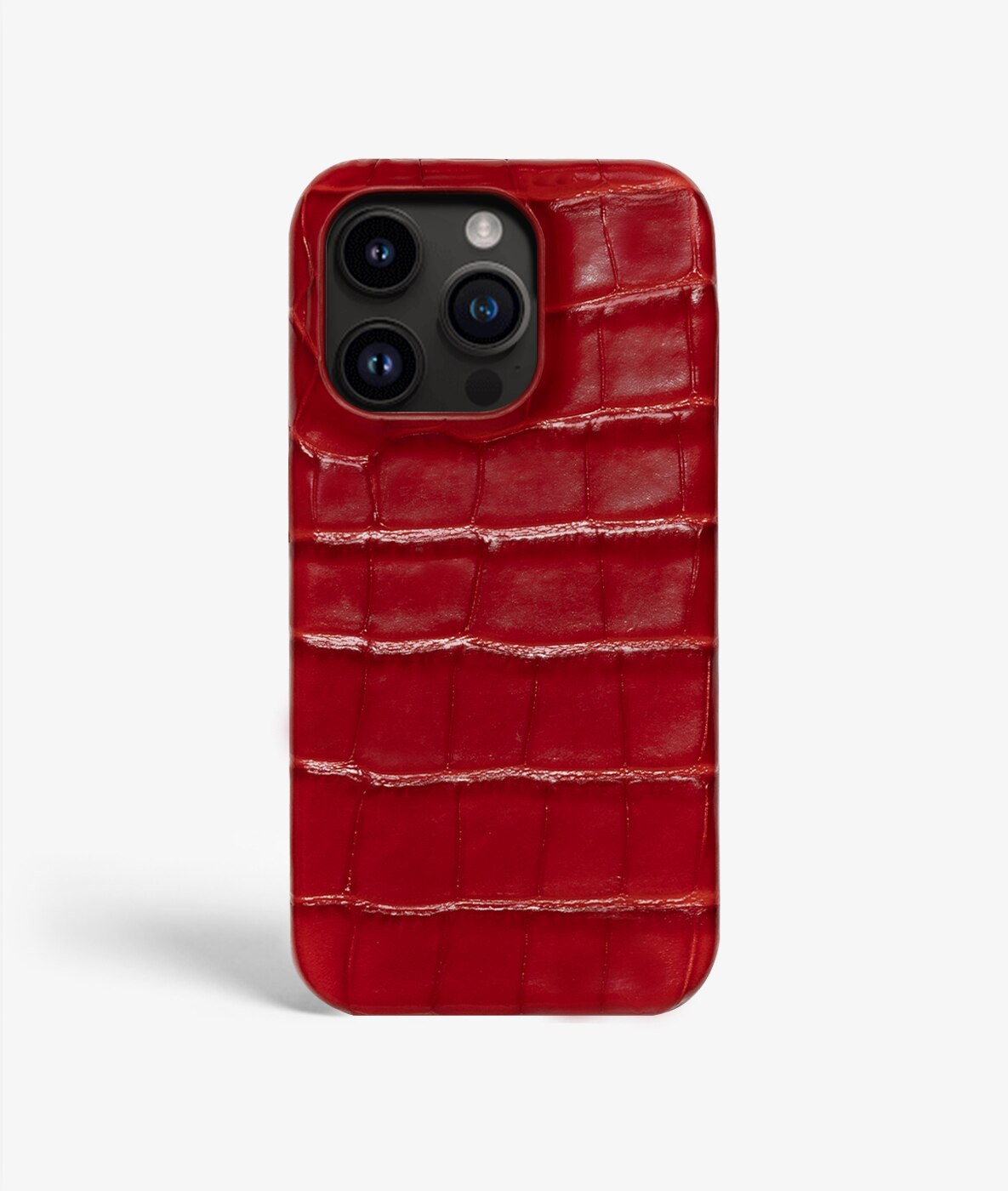 Cover iPhone 14 Pro Max Croco Red