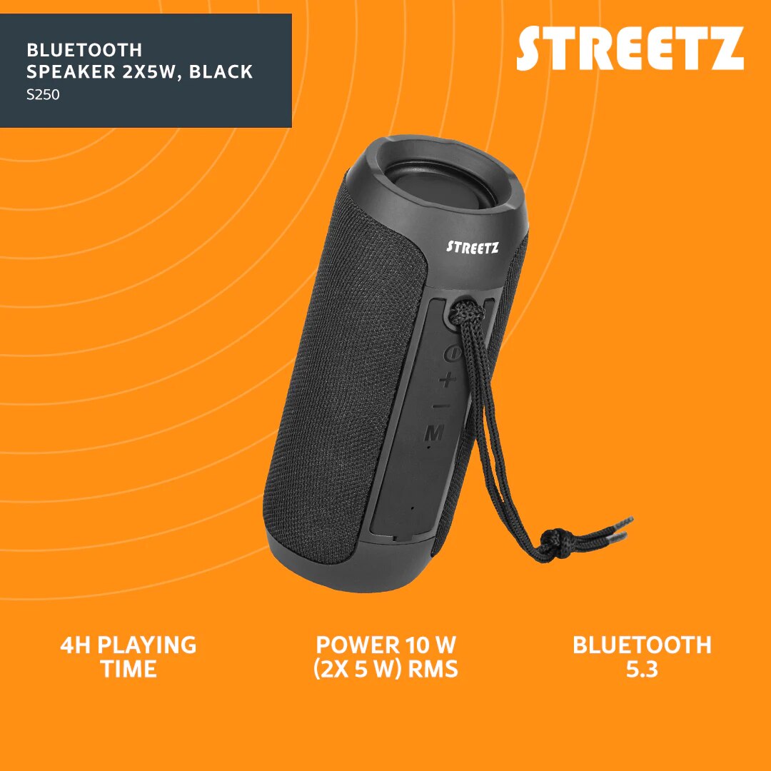 Altoparlante Bluetooth, nero